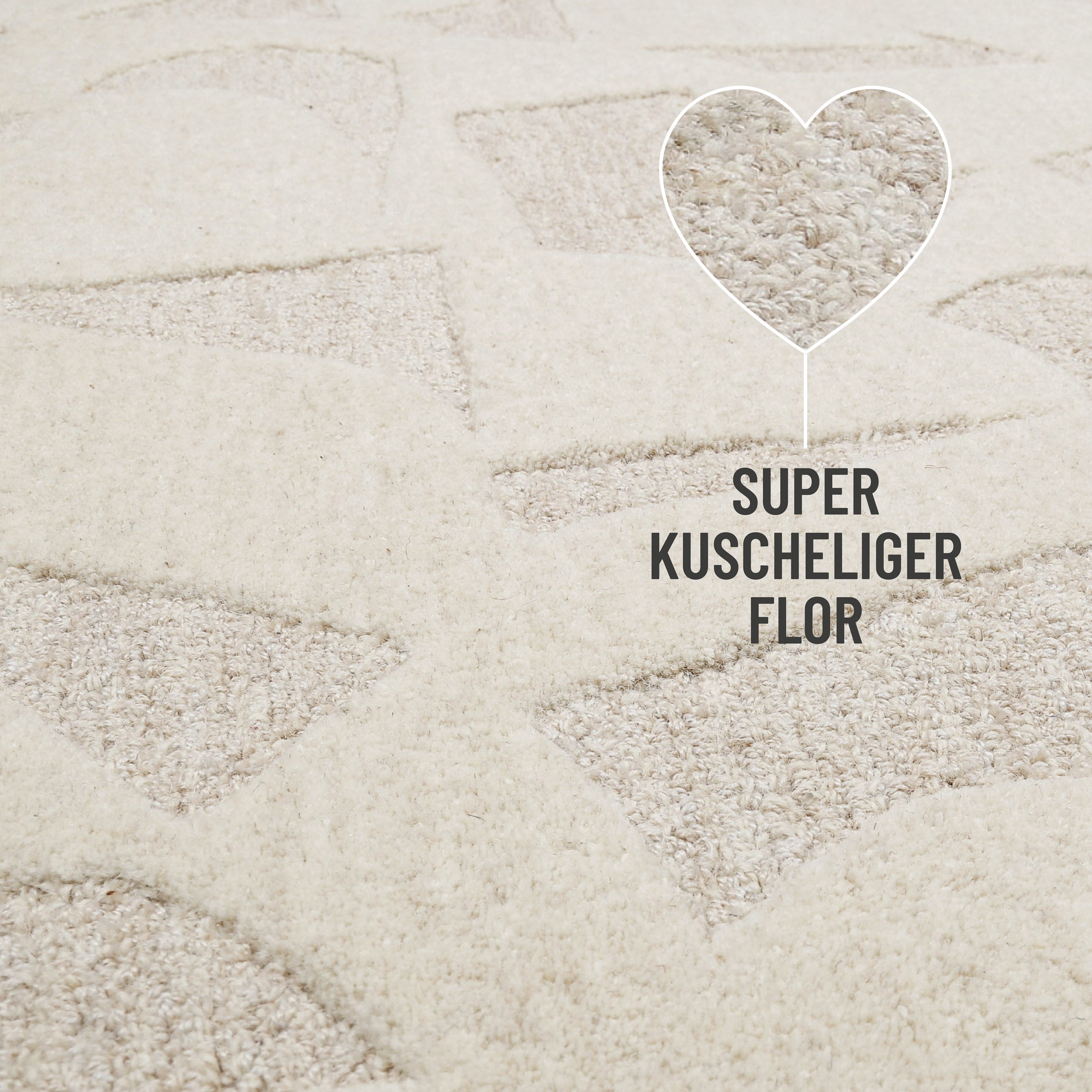 weconhome-ocean-state-kurzflorteppich-creme-wei-schurwolle-10-mm image 6