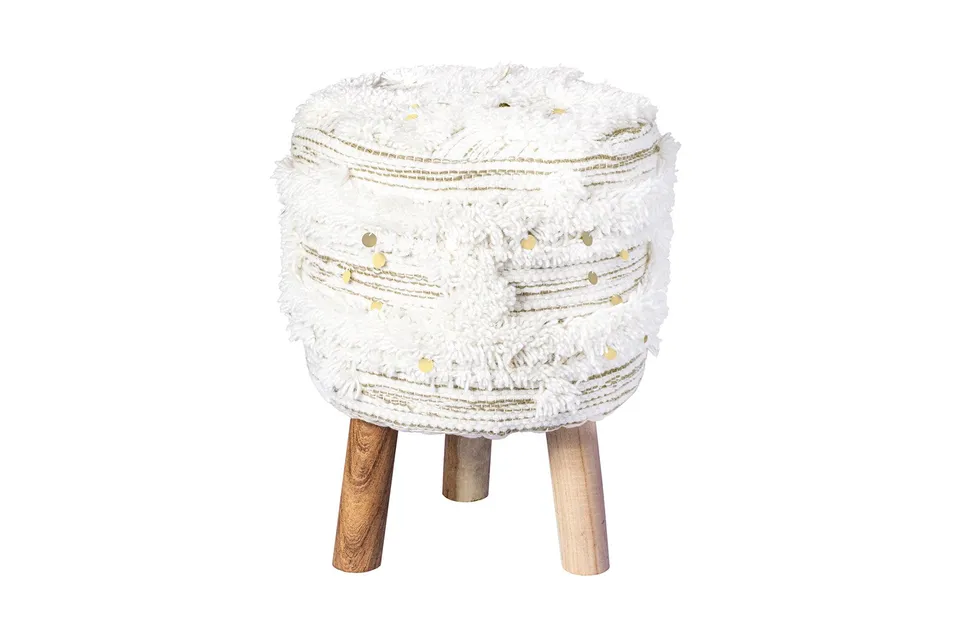 kayoom-hocker-bohist-425-boho-style-hocker-mit-fransen-und-quasten image 1