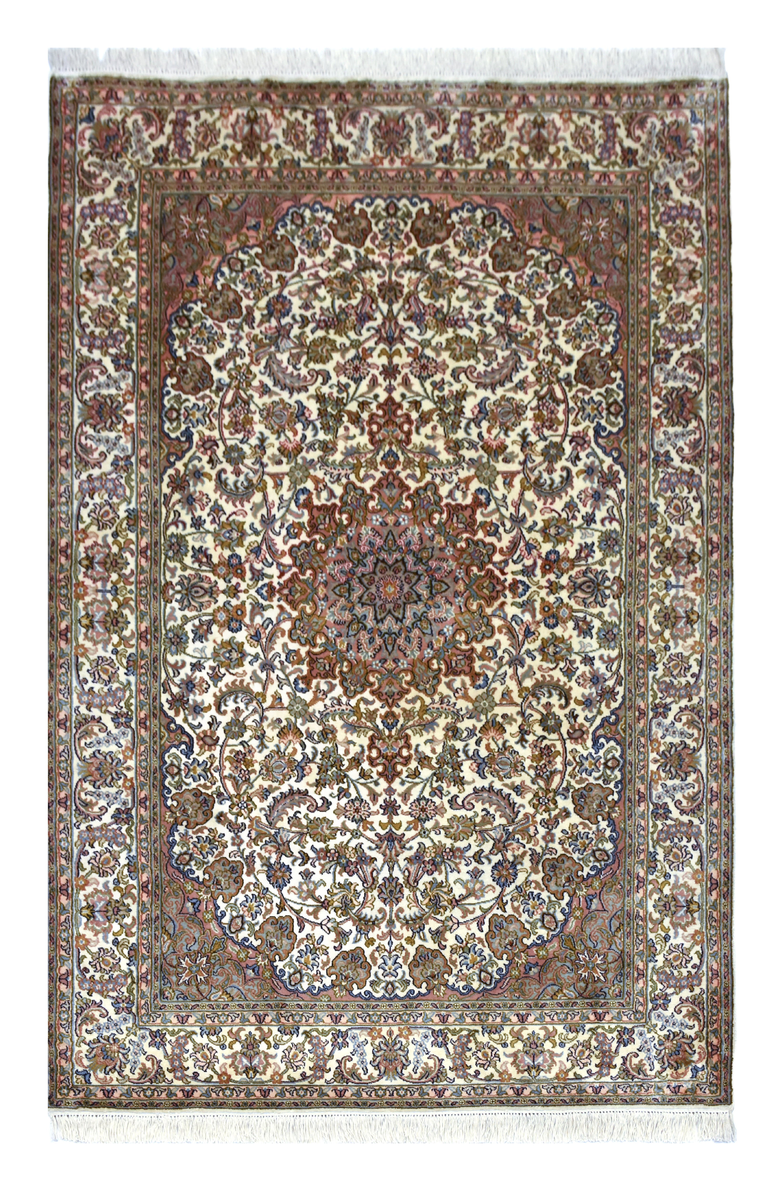 kayoom-kashan-12489-multi-handgewebter-orientteppich-125-cm-x-182-cm image 1
