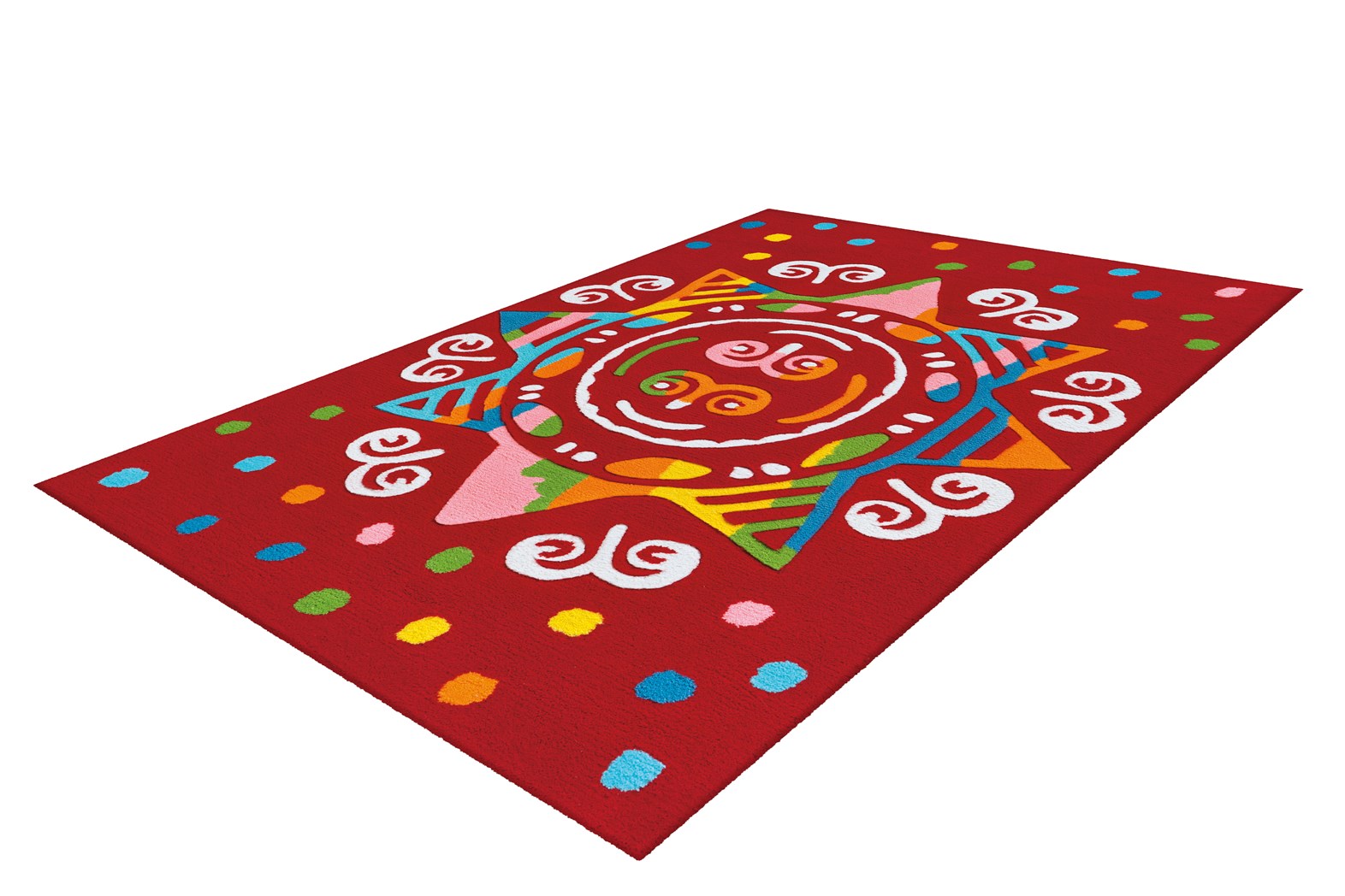 kayoom-spirit-glowy-3145-kinderteppich-mit-leuchtendem-garn image 4
