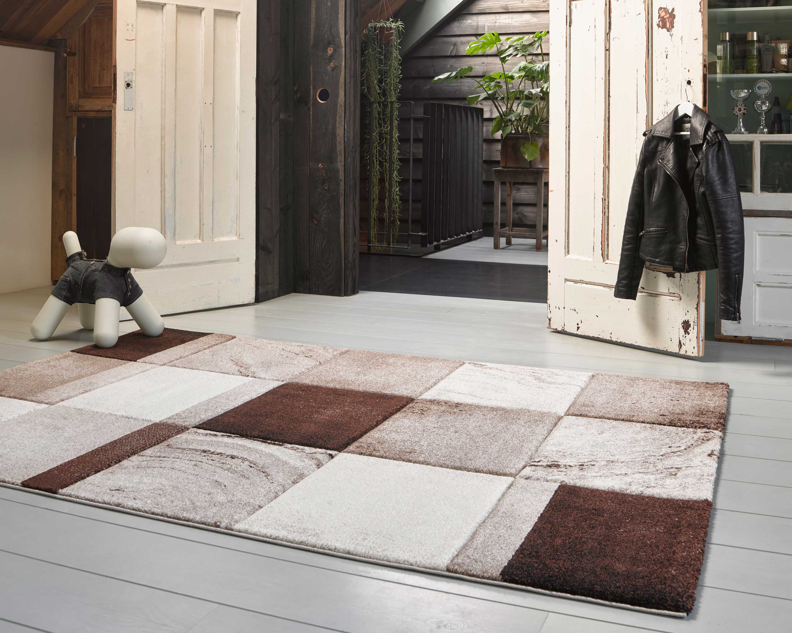weconhome-teppich-kurzflor-beige-braun-mirage image 6