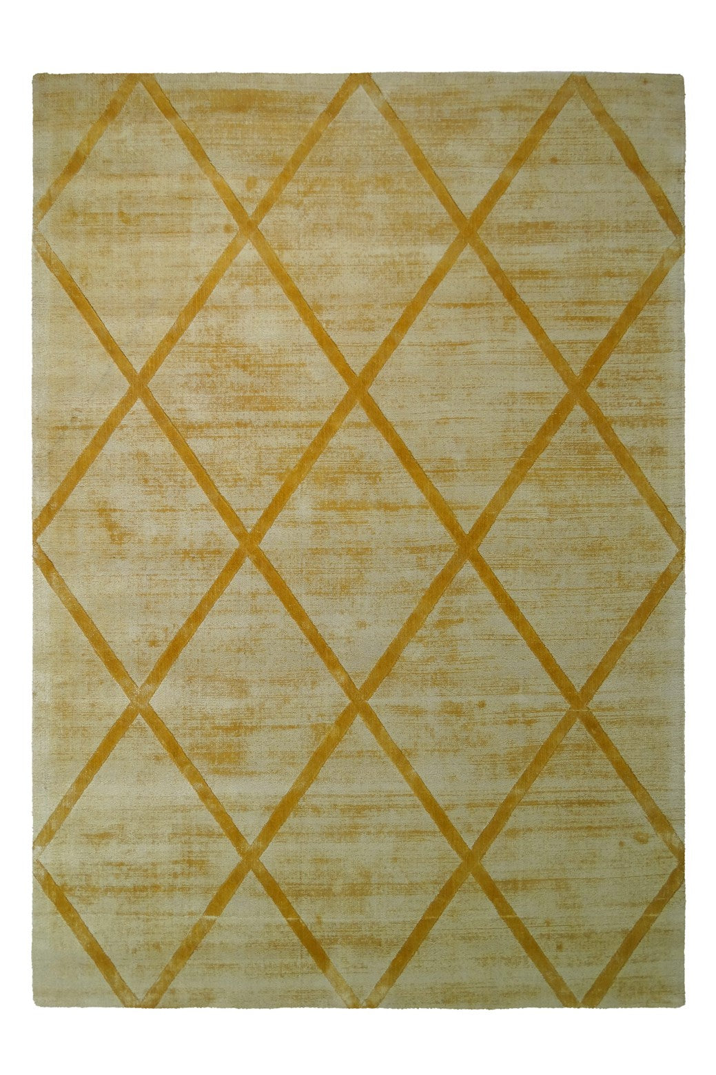 kayoom-luxury-210-kurzflorteppich-retro-design-handgefertigt-rautenmuster-elfenb image 5