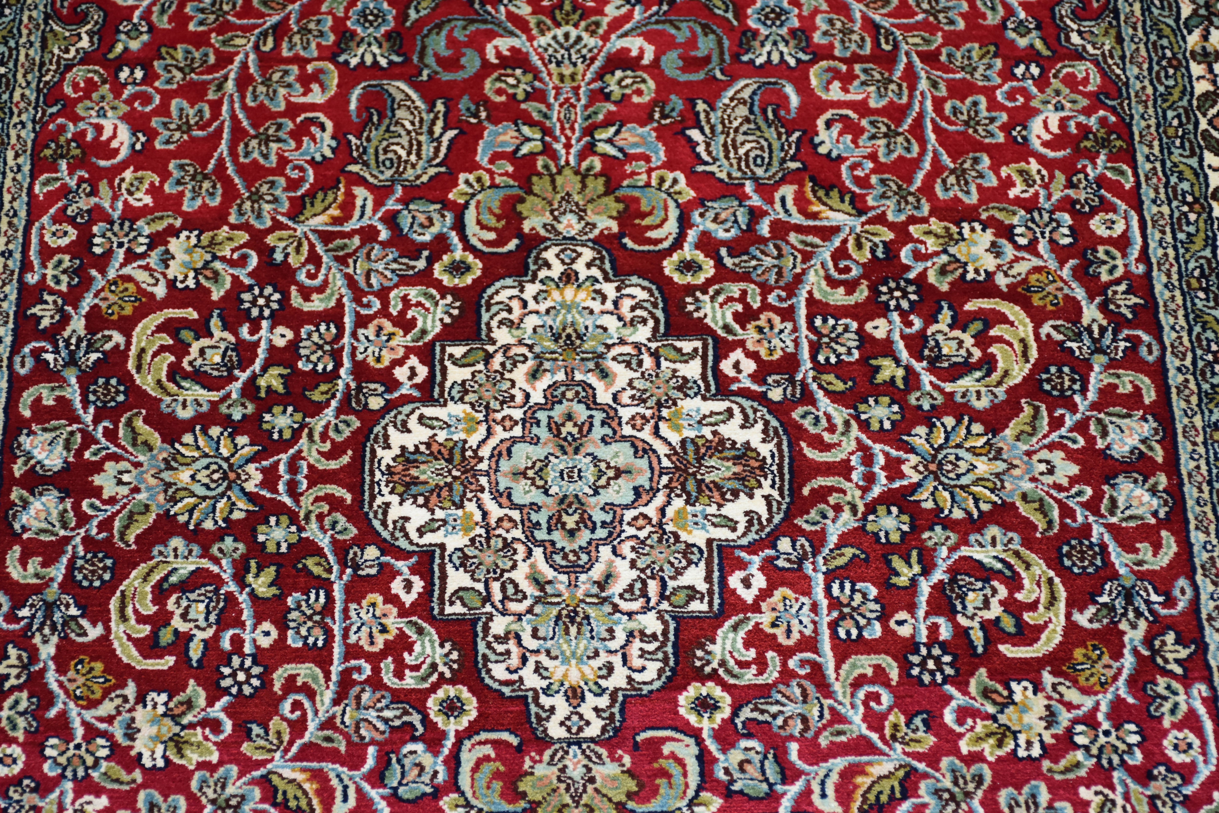 kayoom-kashan-5049-multi-handgewebter-orient-teppich-93-cm-x-158-cm-b-no-82 image 4