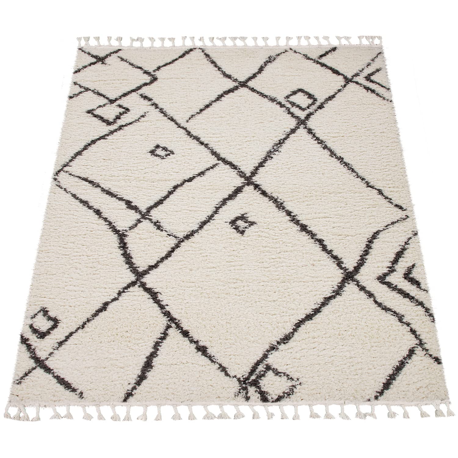 paco-home-shaggy-skandi-langflor-teppich-60x100-cm-creme-2-mit-fransen image 5