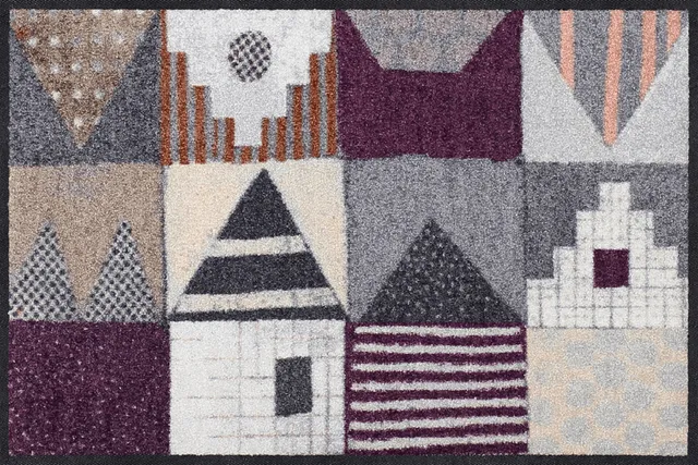 salonloewe-row-of-houses-af-eingangsmatte-50-x-75-cm image 1