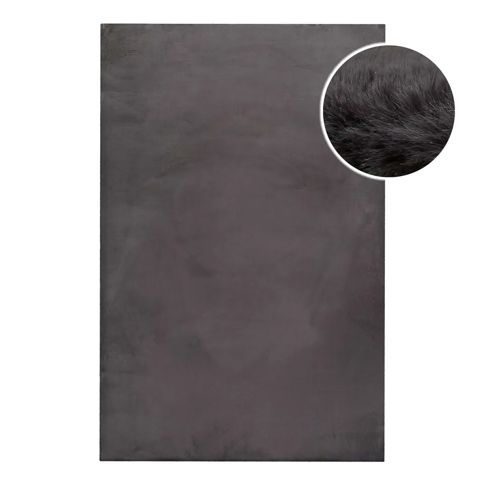 weconhome-basics-kunstfell-teppich-anna-anthrazit-hochflor image 1