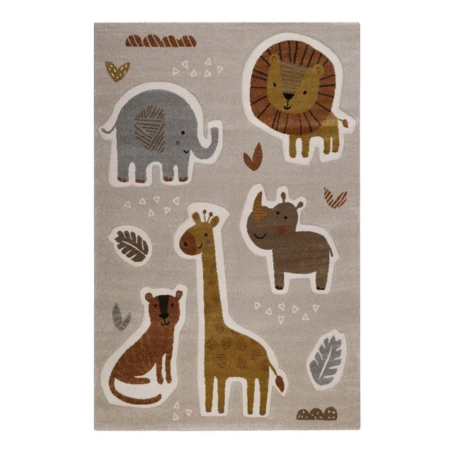 smart-kids-kinderteppich-nala-friends-sand-beige-dschungel image 1