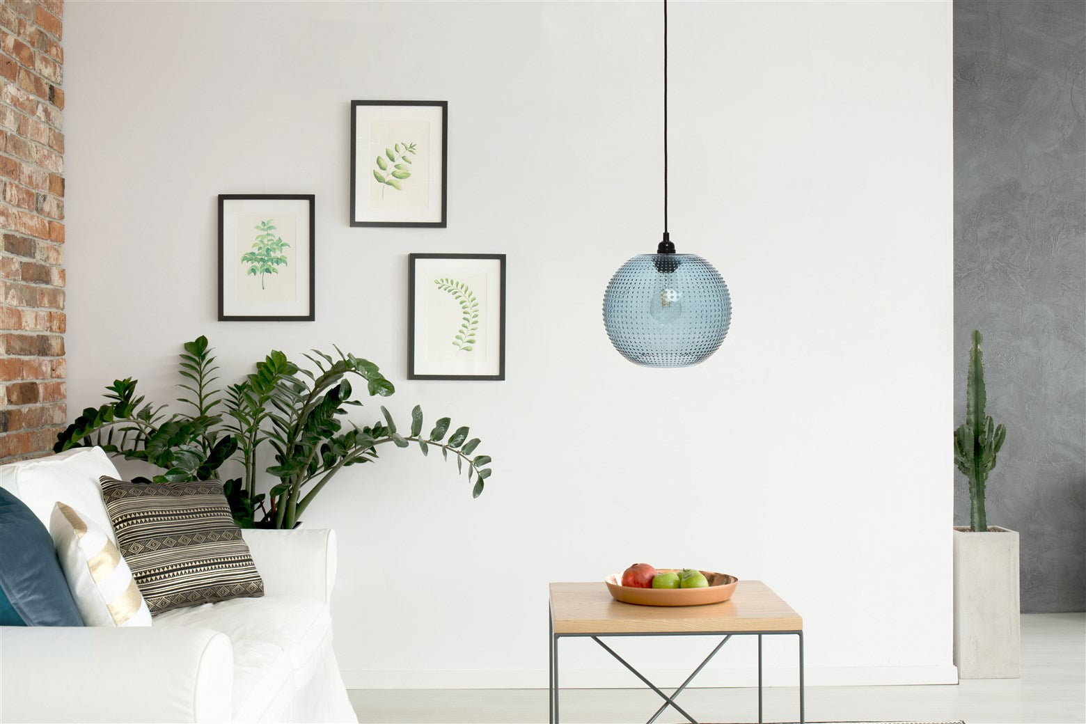 kayoom-saturn-h-ngelampe-glas-retro-pendelleuchte image 2