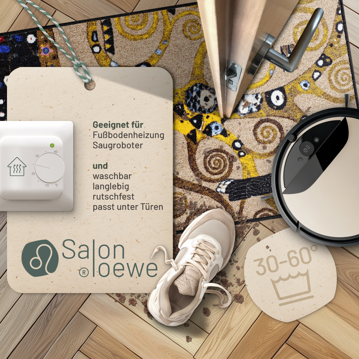 salonloewe-klimt-lebensbaum-l-ufer-75-x-120-cm-k-nstlerische-fu-matte-aus-polyam image 3