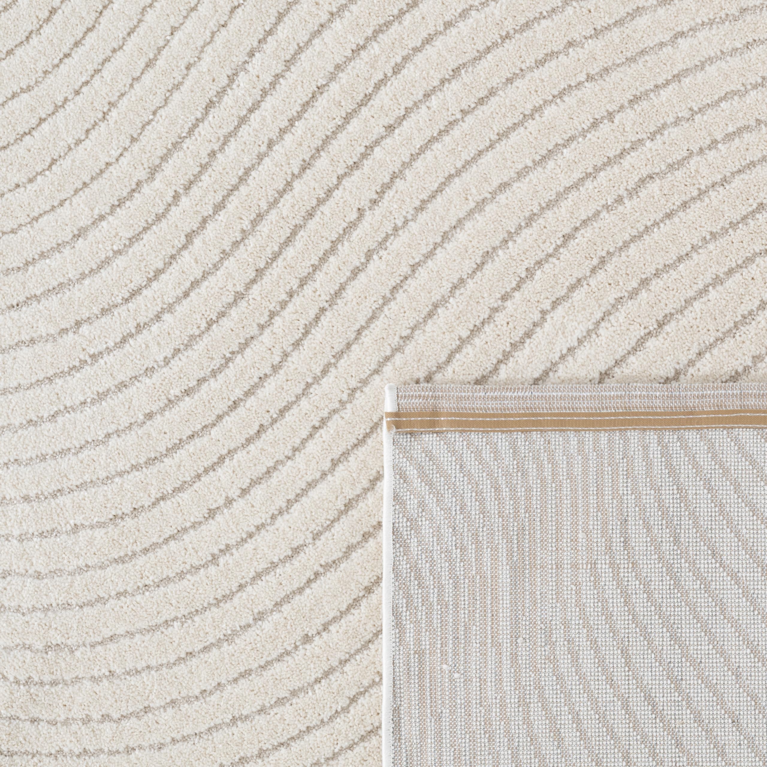 paco-home-metro-panglao-teppich-kurzflor-200x280-cm-creme-wellen-3d image 7
