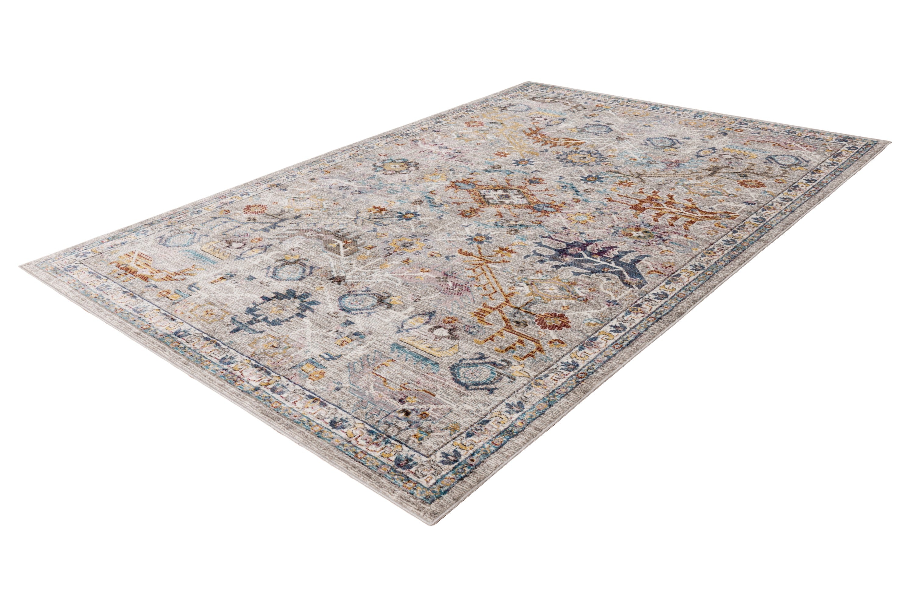 kayoom-scout-125-kurzflorteppich-10-mm-flor-2000-g-m-buntes-multi-design-pflegel image 2