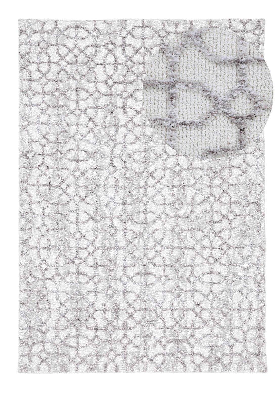 carpetfine-teppich-holly-weicher-teppich-hellgrau-80x150-cm image 1
