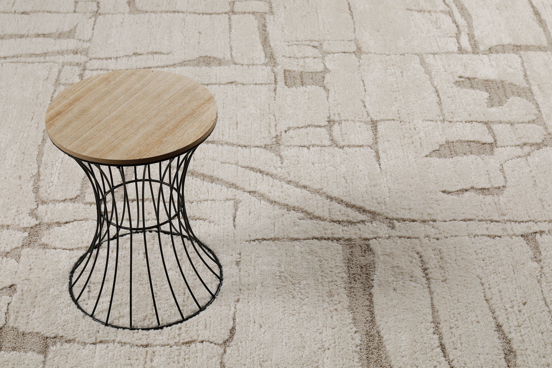 weconhome-nils-kurzflor-teppich-creme-beige-scandi image 8