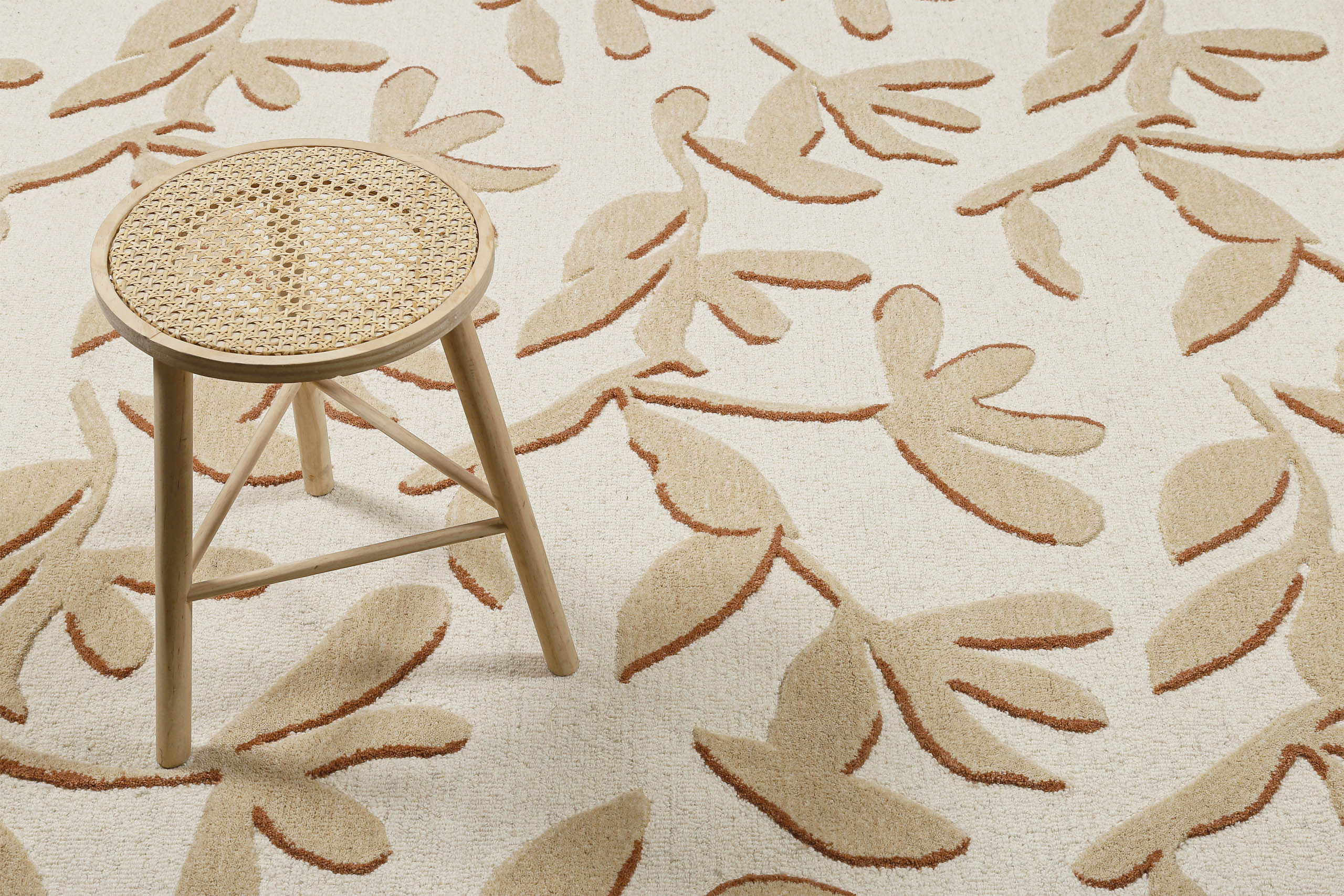 weconhome-kurzflor-teppich-summers-peak-beige-multi-schurwolle image 7