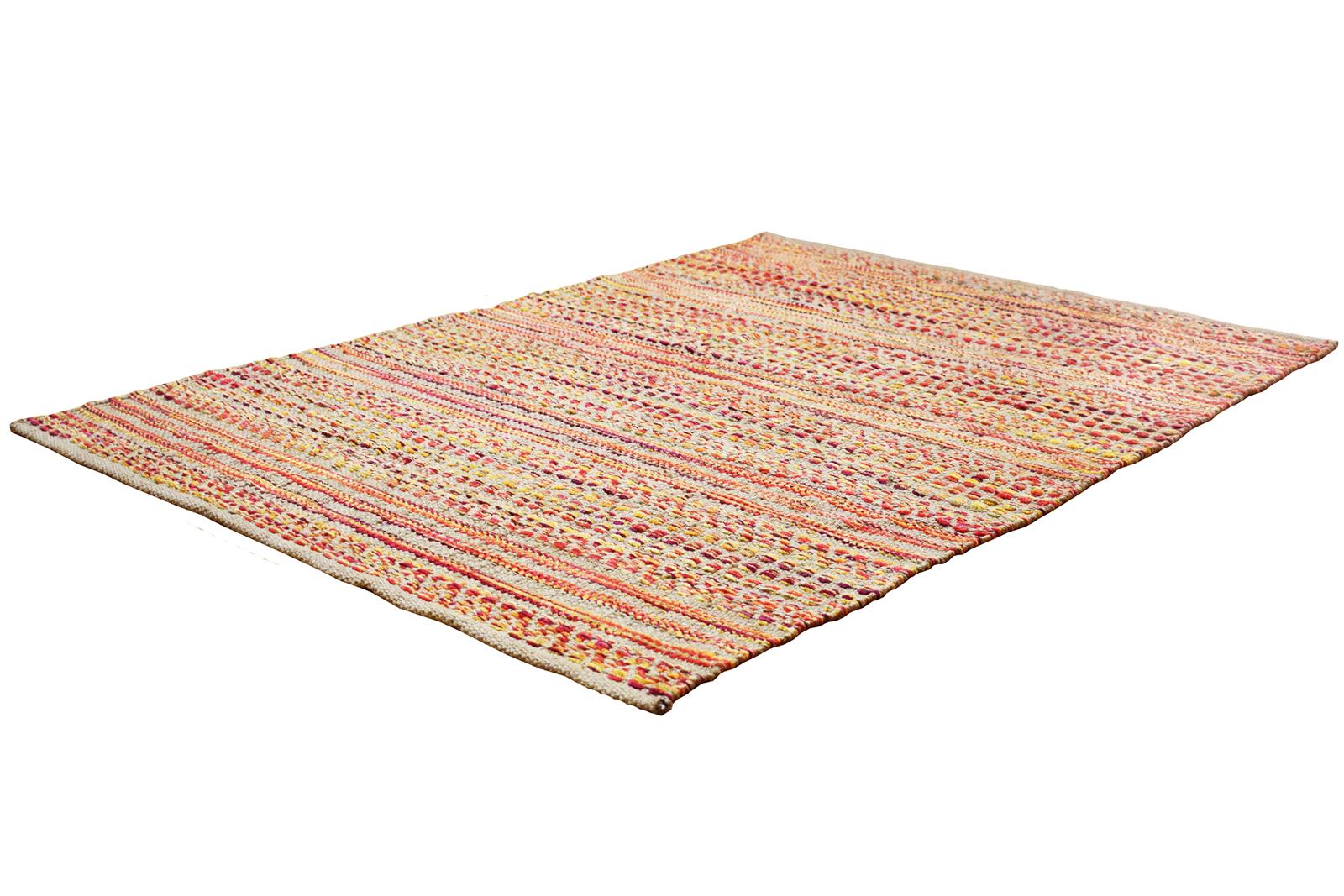 kayoom-sienna-710-geflochtener-teppich-flachflor-baumwolle-jute image 7