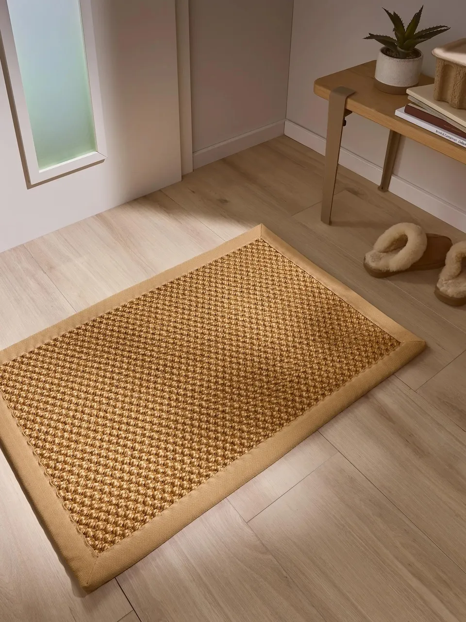 benuta-pure-fu-matte-greta-beige-40x60-cm-aus-sisal image 1