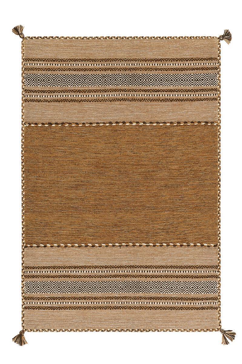 kayoom-navarro-2921-baumwollteppich-flachflor-100-baumwolle-streifenmuster image 5