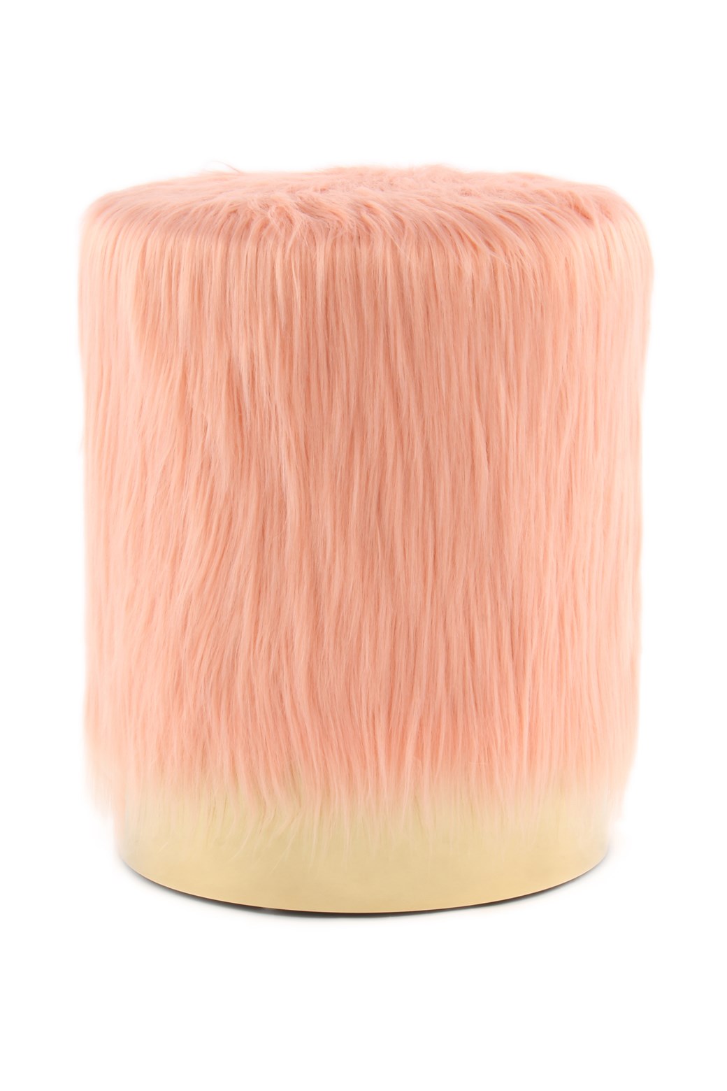 kayoom-hocker-polly-525-kunstfell-pouf-mit-goldenem-standfu-sitzhocker-in-fellop image 1
