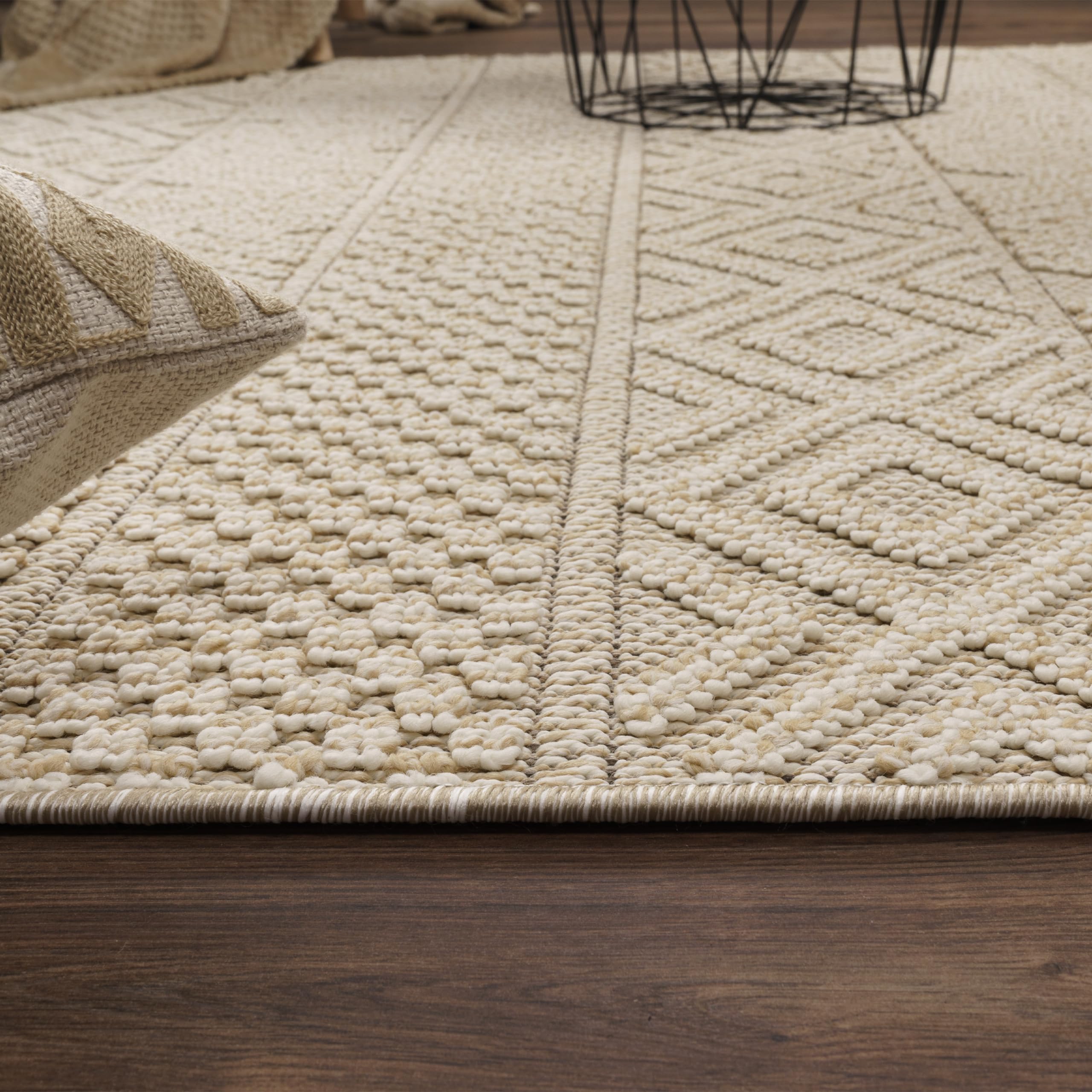 paco-home-teppich-wohnzimmer-kurzflor-skandinavisch-boho-geometrisch-120x160-cm- image 3