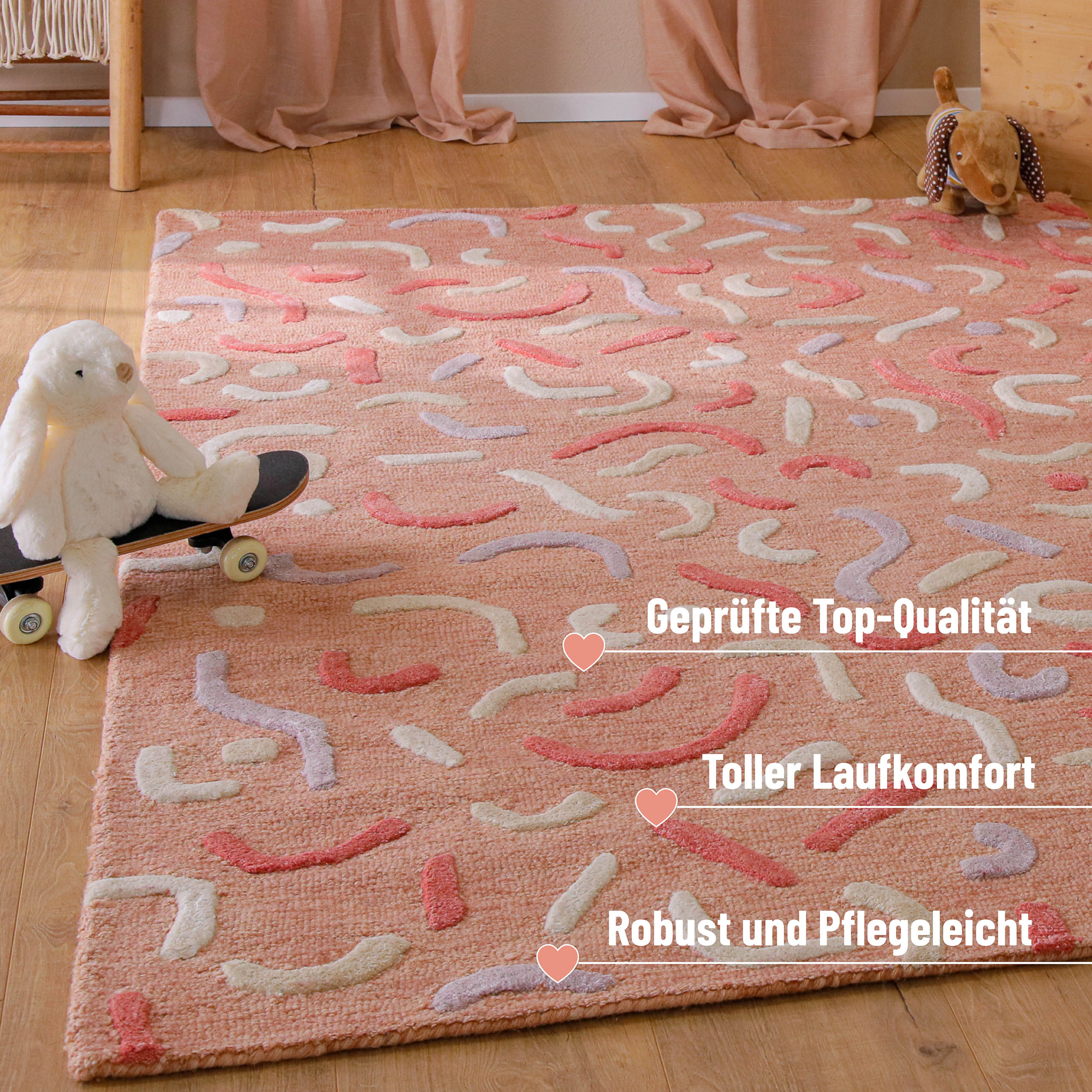 smart-kids-by-weconhome-confetti-2-0-kinderteppich-schurwolle-altrosa-multi image 7