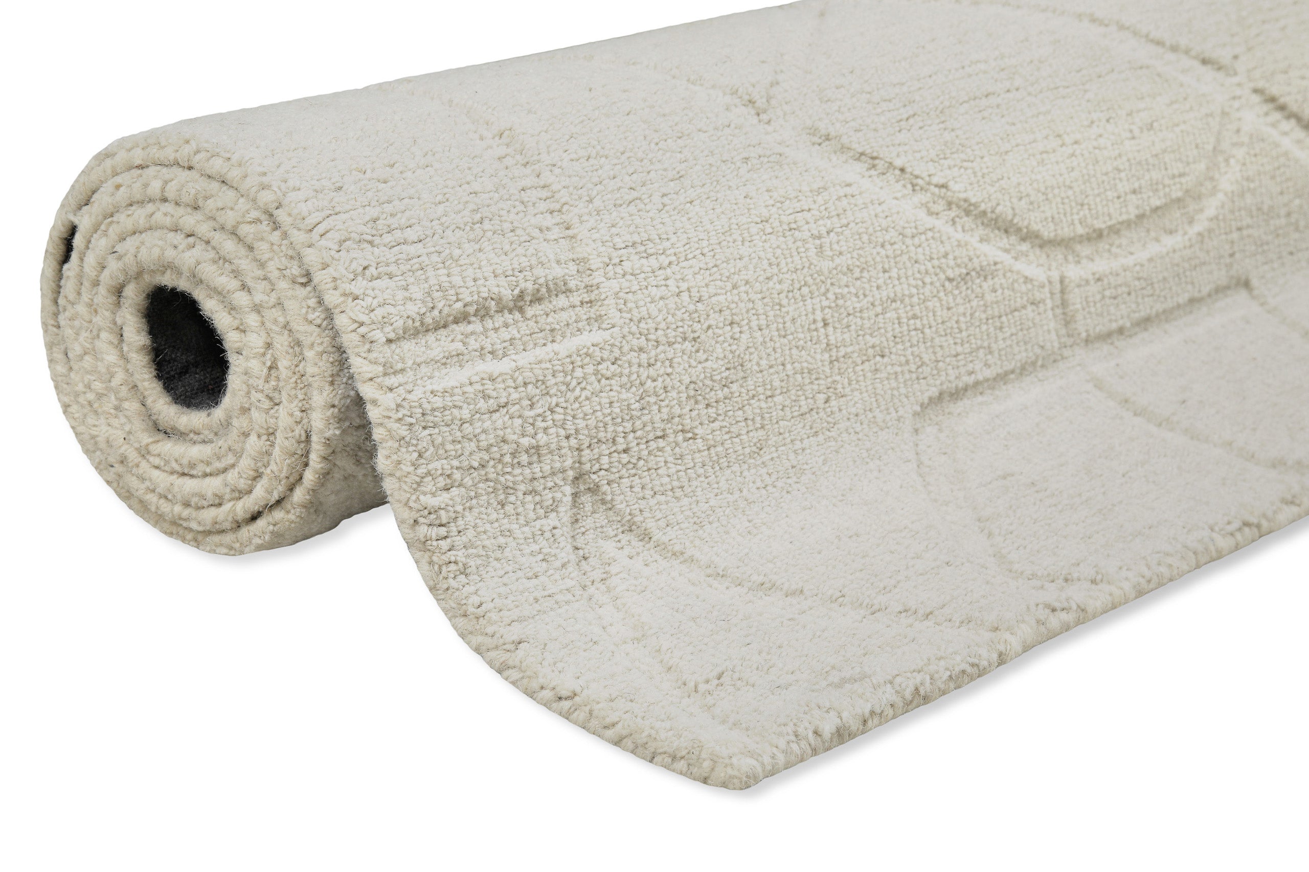 hamptons-by-weconhome-kurzflor-teppich-hamptons-twentyeight-creme-wei-handgetuft image 7