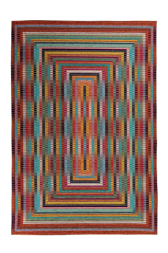 kayoom-primavera-125-flachflorteppich-buntes-design-modern-verschiedene-gr-en image 1