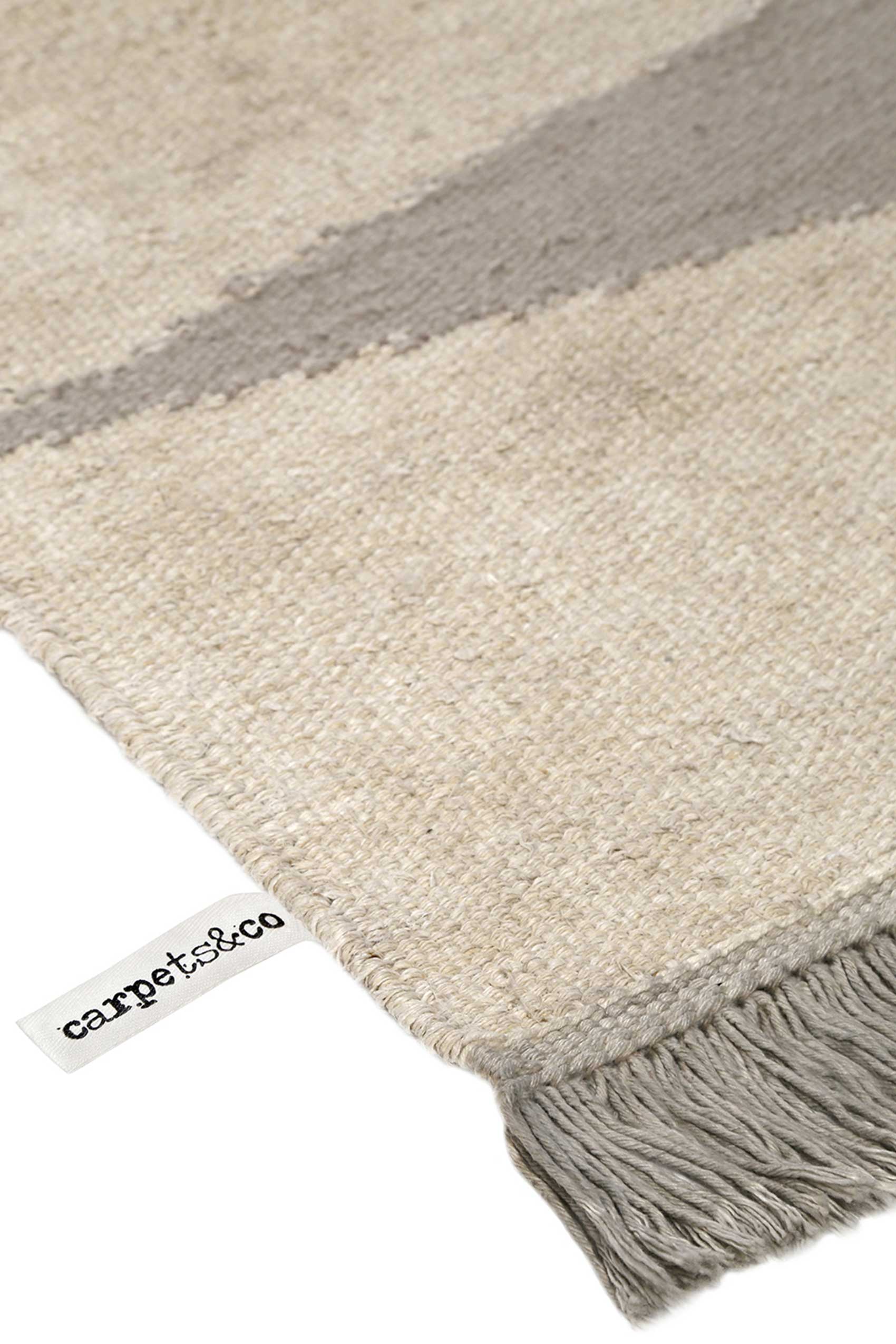 weconhome-smart-triangle-kelim-teppich-taupe-beige-naturfaser image 4