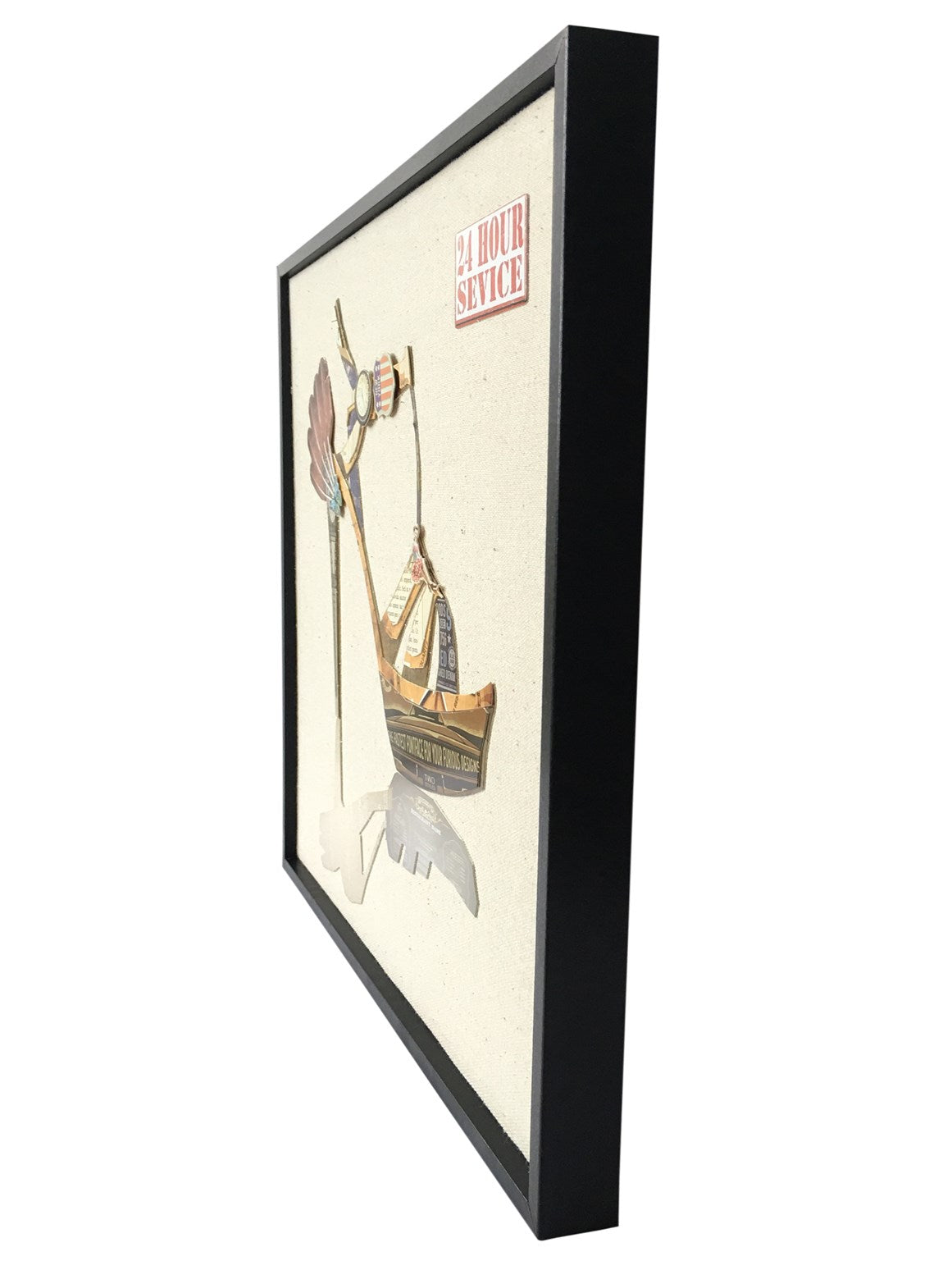 kayoom-papier-wandbild-style-ii-42-cm-x-42-cm-leinwand-auf-zedernholz-50-rabatt image 2