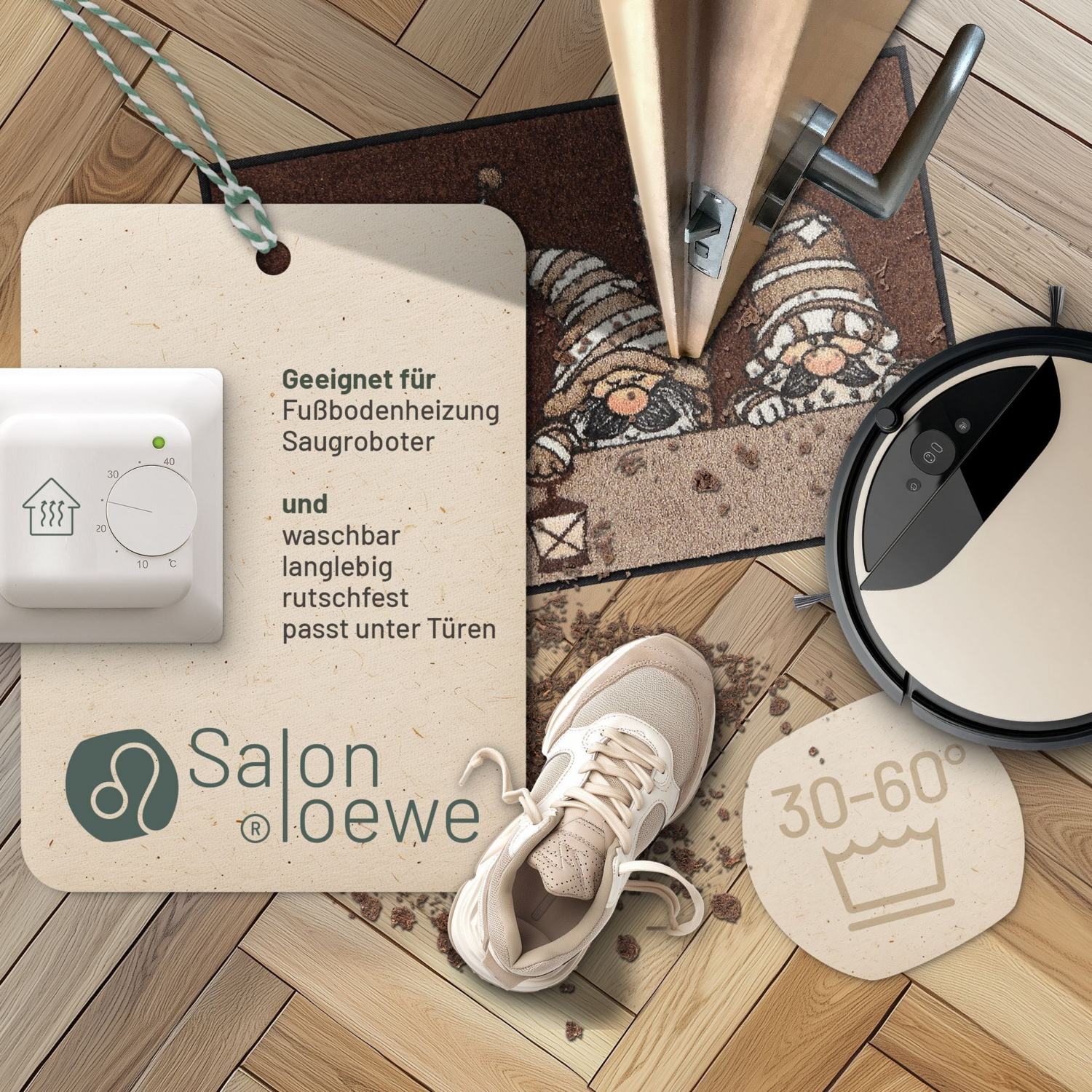 salonloewe-julklapp-mocca-eingangsmatte-50-x-75-cm-wichtel-motiv-f-r-die-weihnac image 2