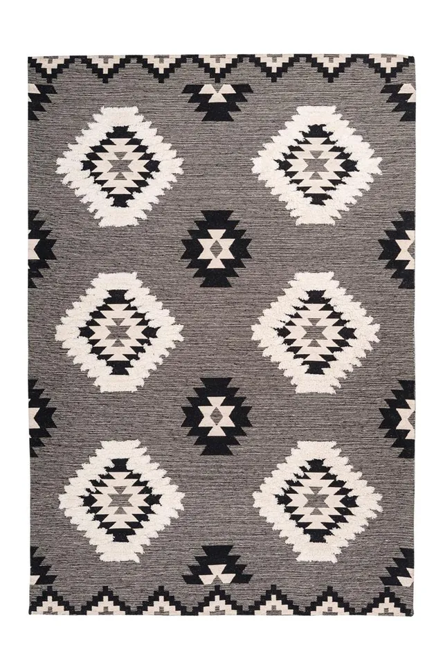 kayoom-ethnie-425-flachflorteppich-mit-ethno-muster-jacquard-gewebt image 1
