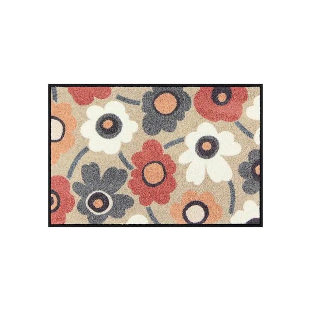 salonloewe-blooming-harmony-blue-rose-eingangsmatte-50-x-75-cm-schmutzfangmatte- image 1