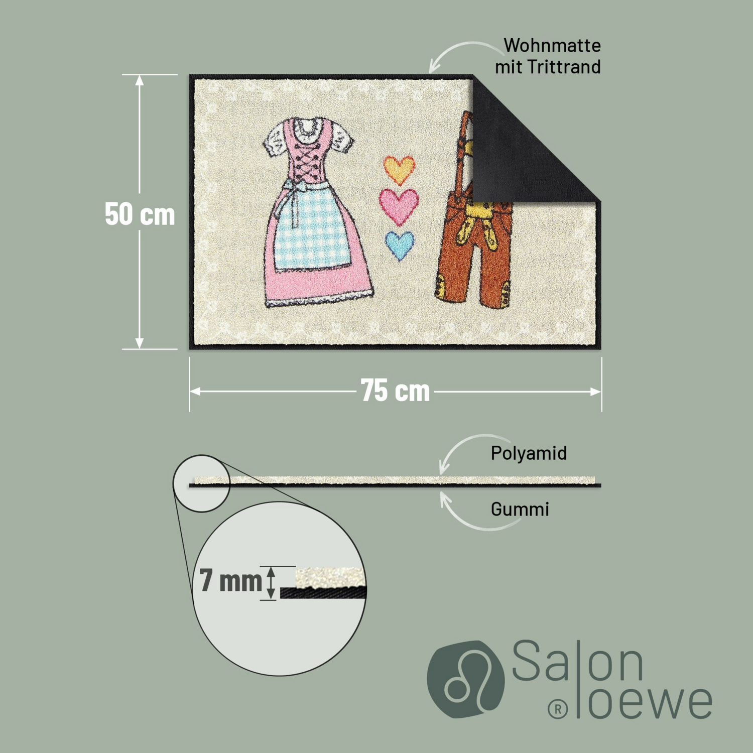 salonloewe-herzerl-spatzl-eingangsmatte-50-x-75-cm image 4