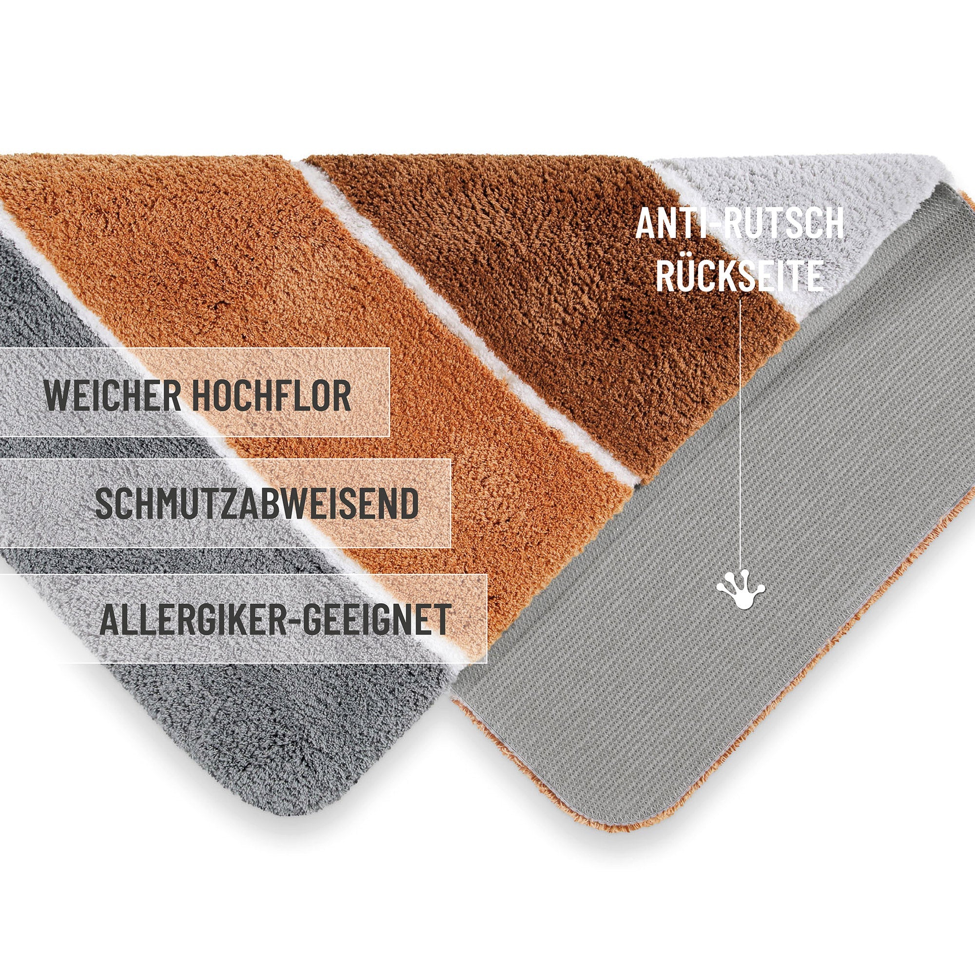 homie-living-badteppich-rio-marina-terracotta-getuftet-100-polyester-rutschhemme image 8