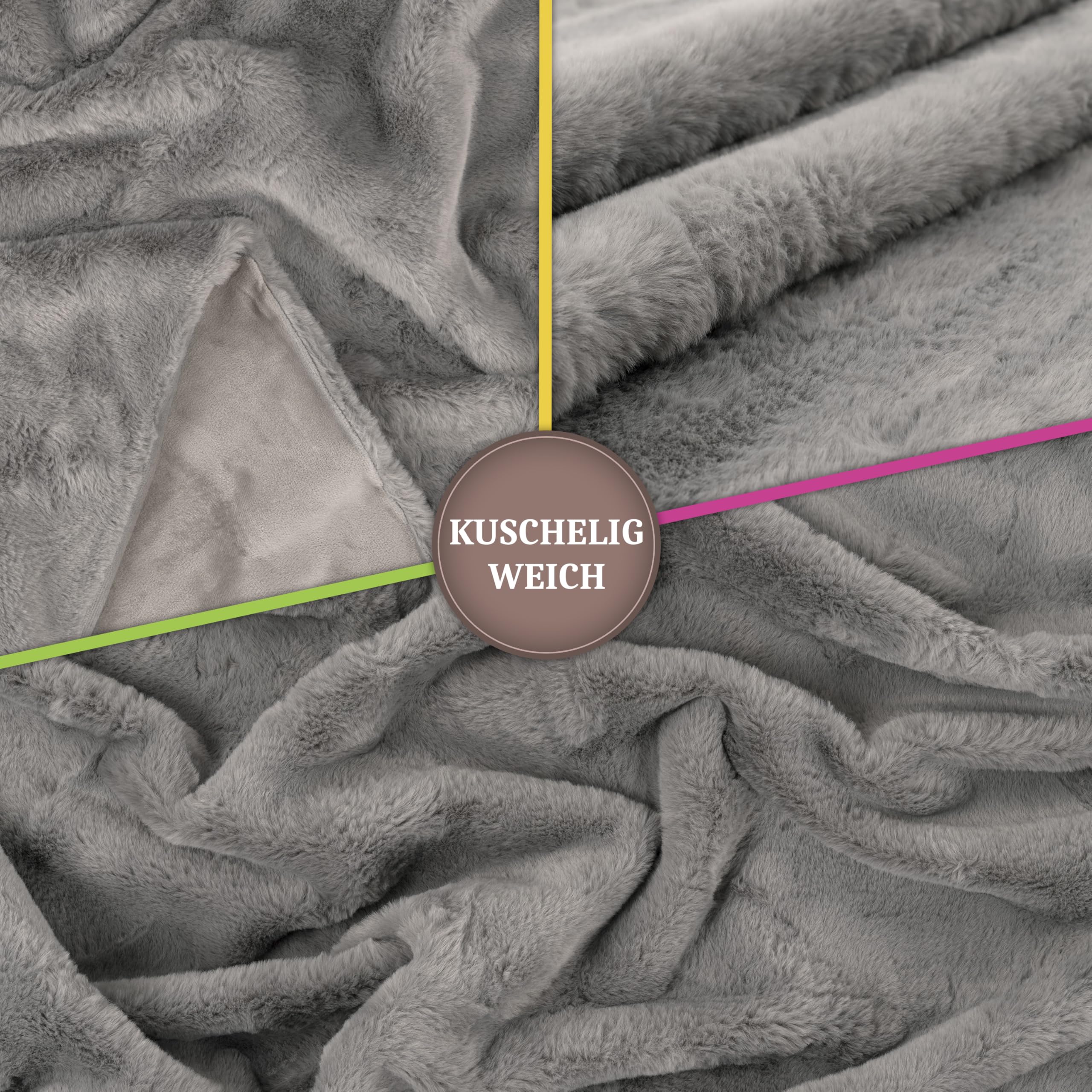 paco-home-cosmo-kuscheldecke-150x200-cm-anthrazit-shaggy-soft-waschbar image 3