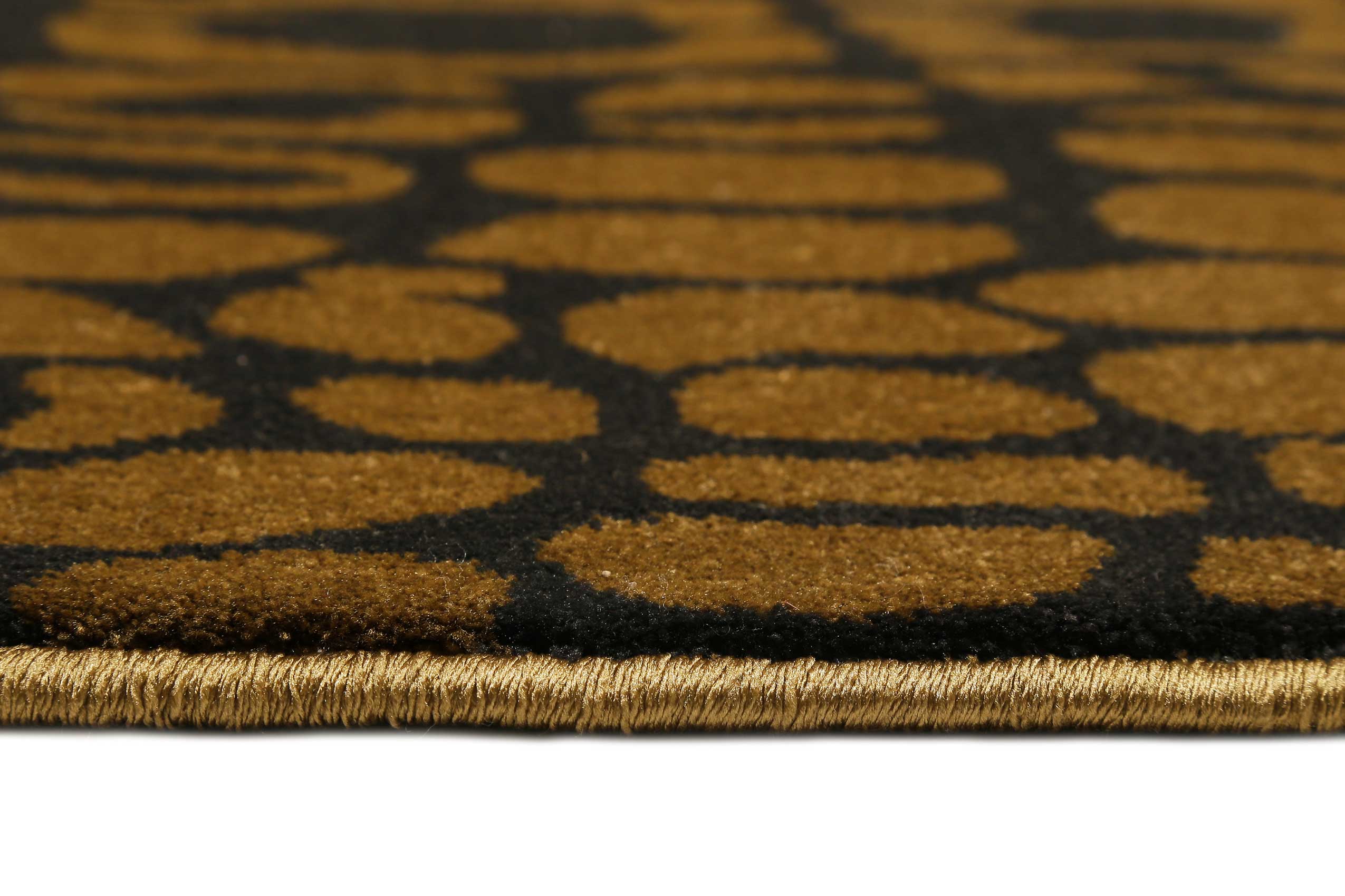 weconhome-croco-teppich-animal-print-messing-braun-eckig image 4