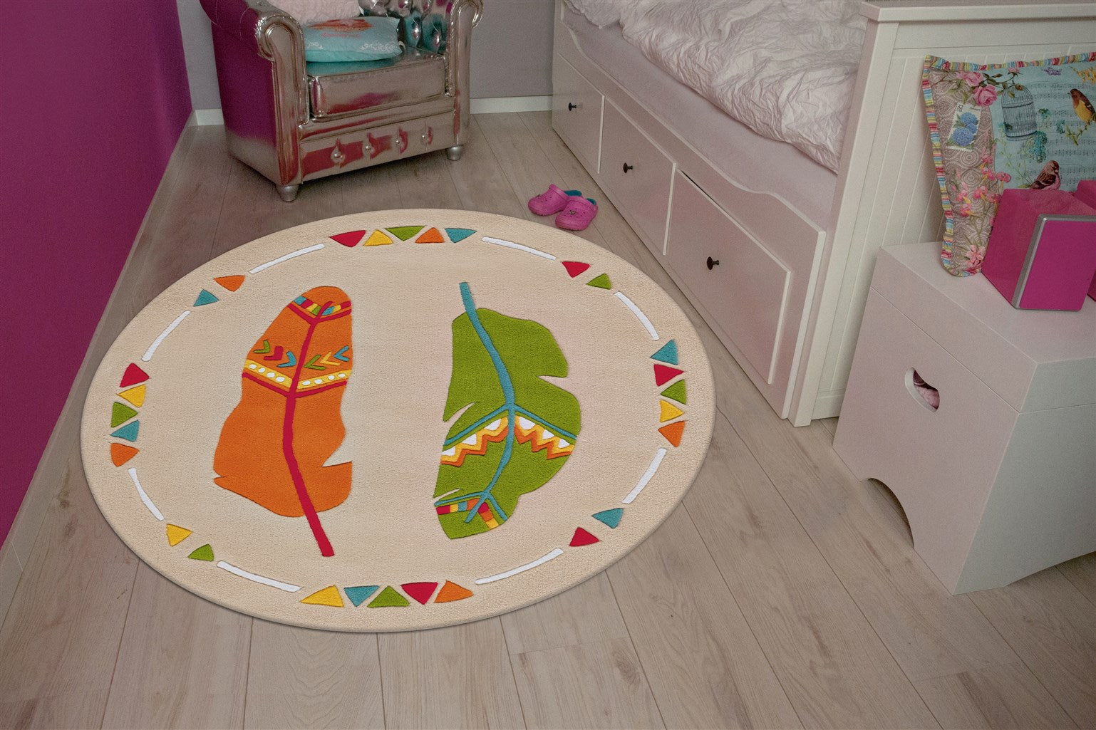 kayoom-spirit-glowy-3141-kinderteppich image 2