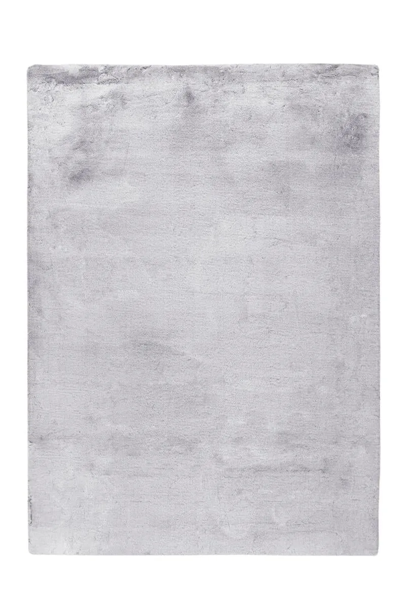 kayoom-raika-125-kurzflorteppich-weicher-teppich-mit-wei-en-spitzen-und-changier image 1