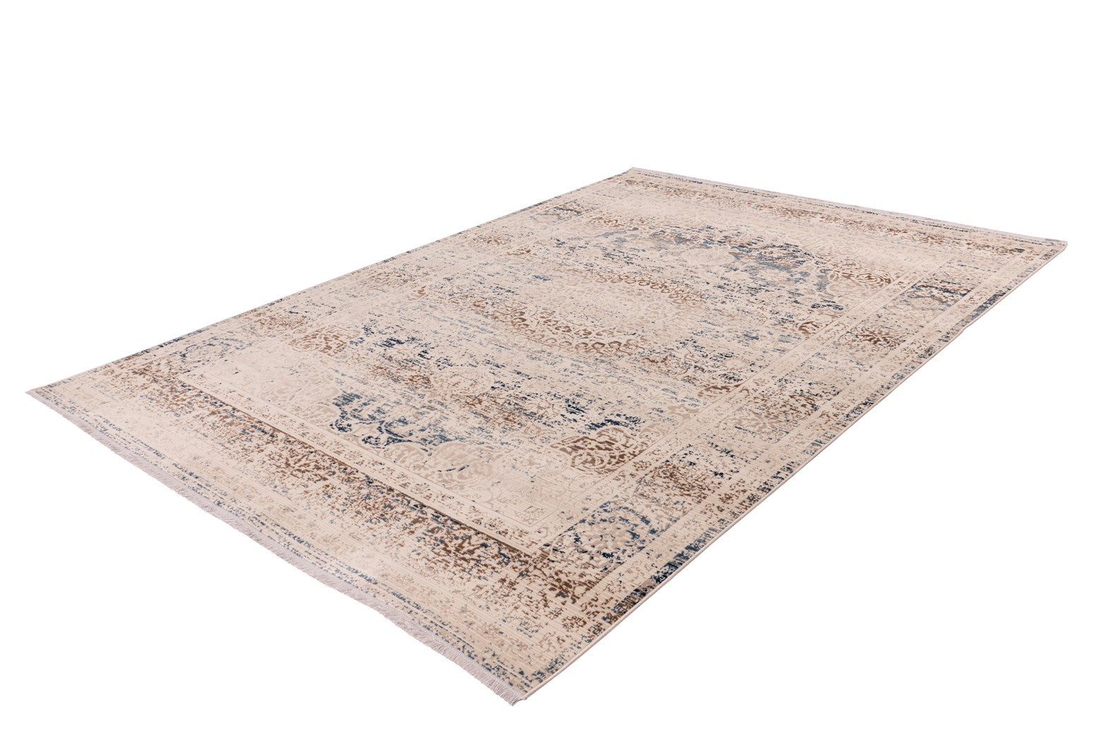 kayoom-anouk-1125-vintage-teppich-mit-fransen image 2