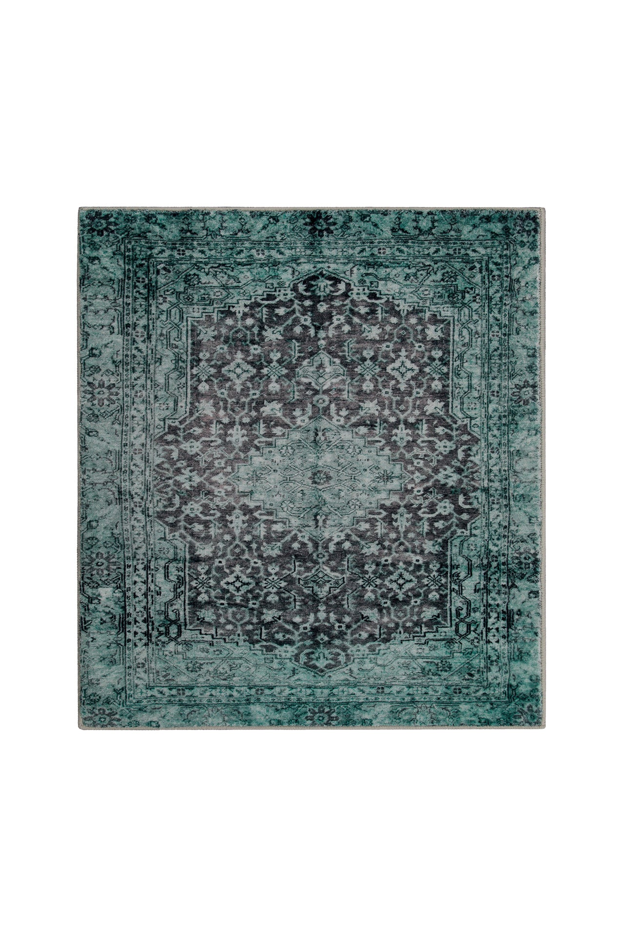 weconhome-badteppich-gr-n-ralph-vintage-oriental-eckig image 5