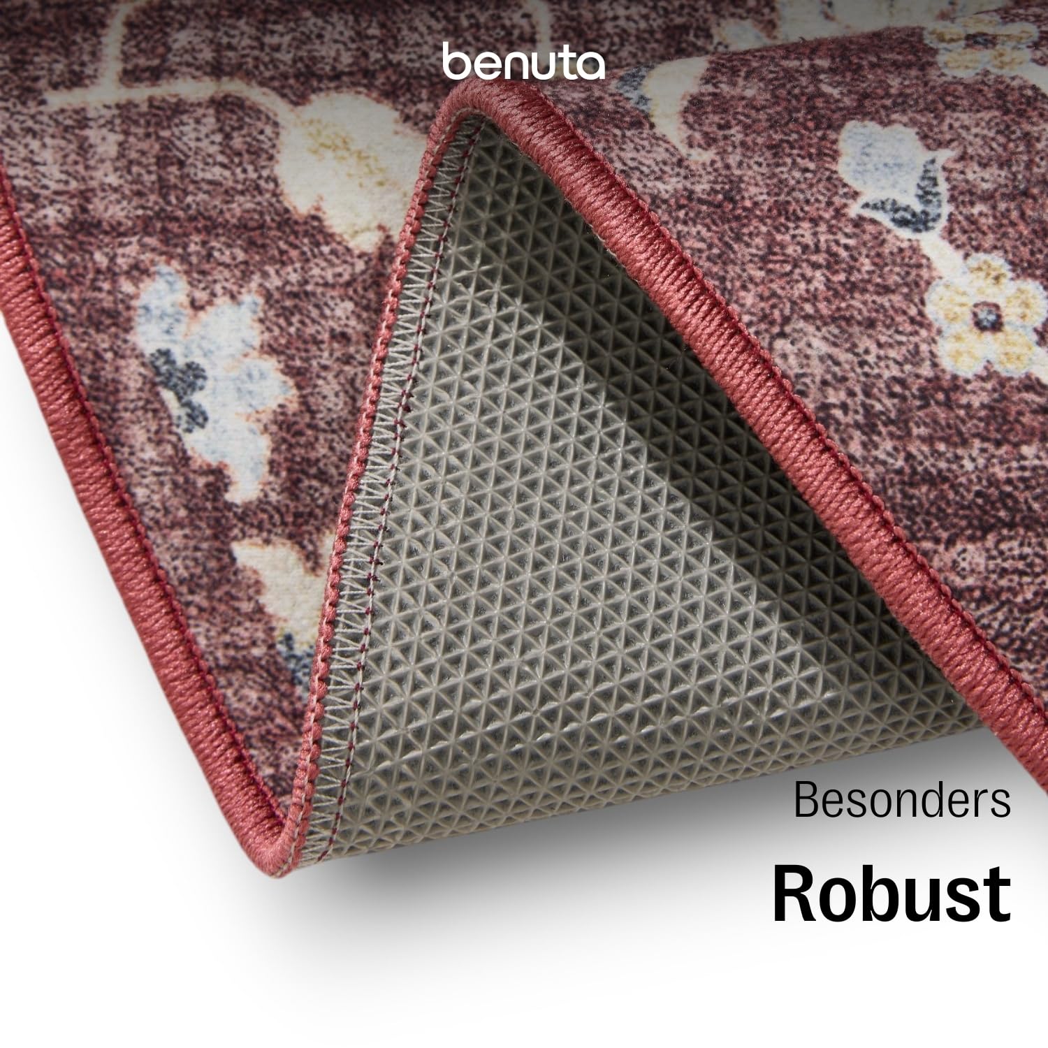 benuta-basic-waschbarer-teppich-george-bordeaux-120-cm-rund image 3