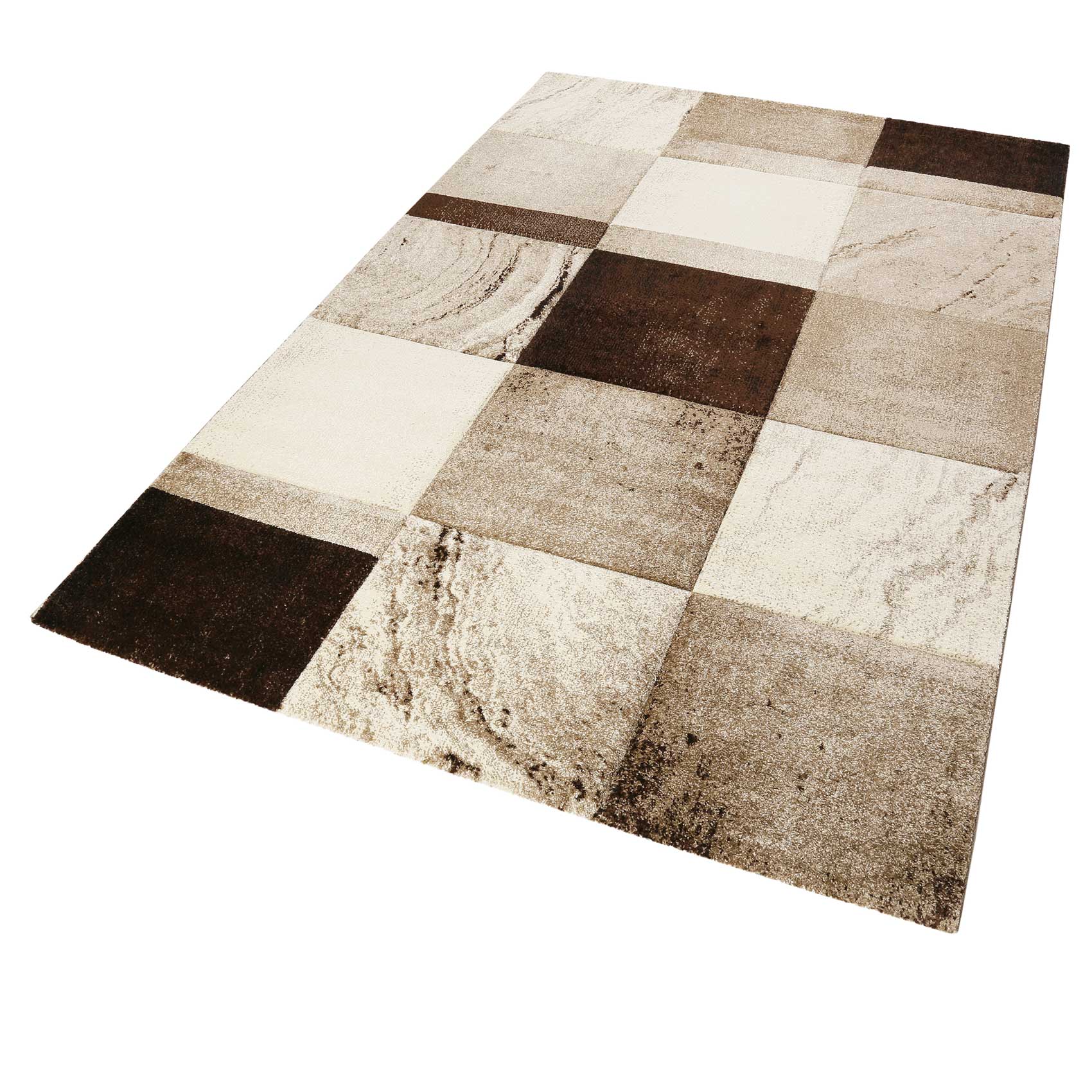 weconhome-teppich-kurzflor-beige-braun-mirage image 2