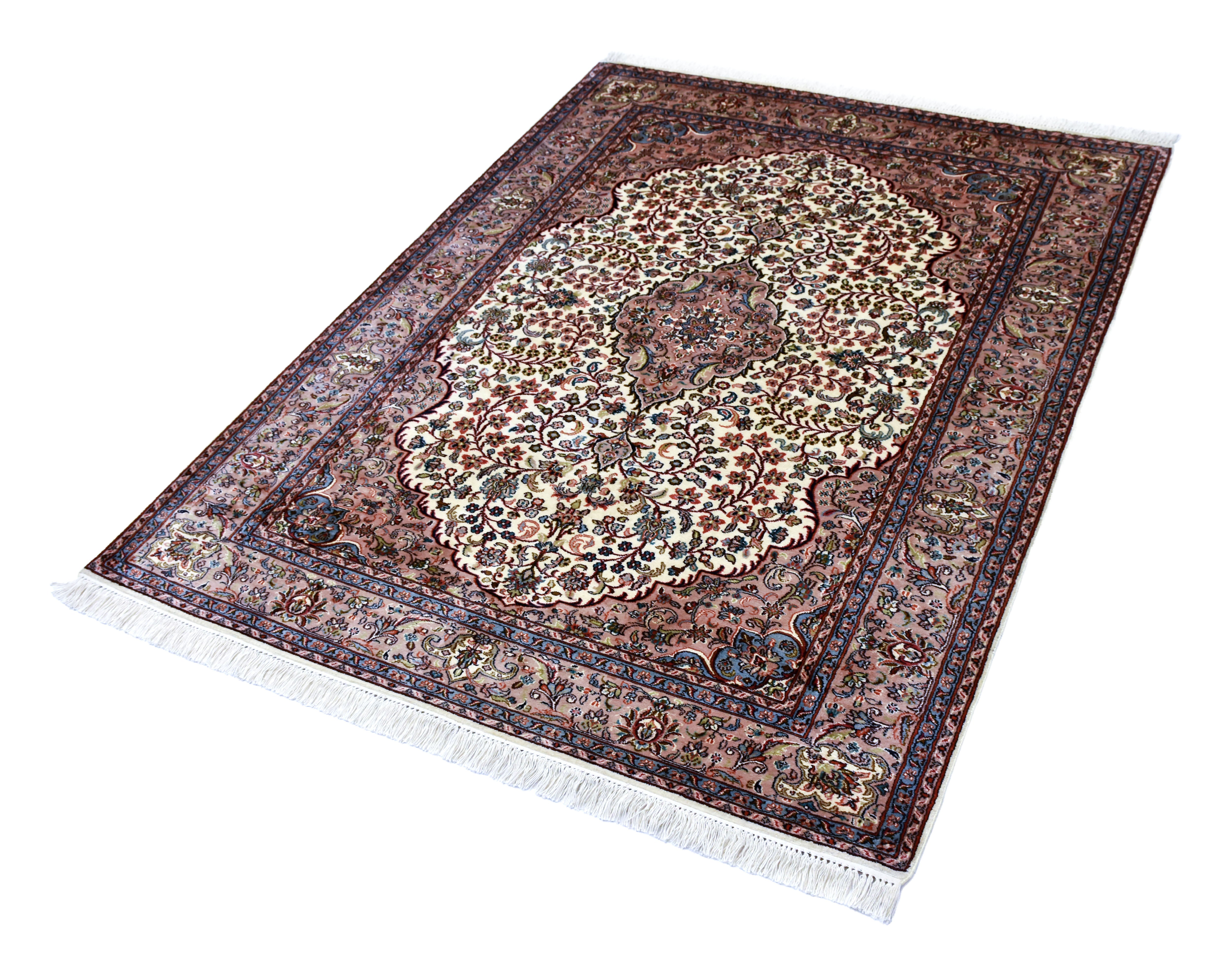 kayoom-kashan-8017-multi-handgewebter-orient-teppich-129-cm-x-181-cm image 2