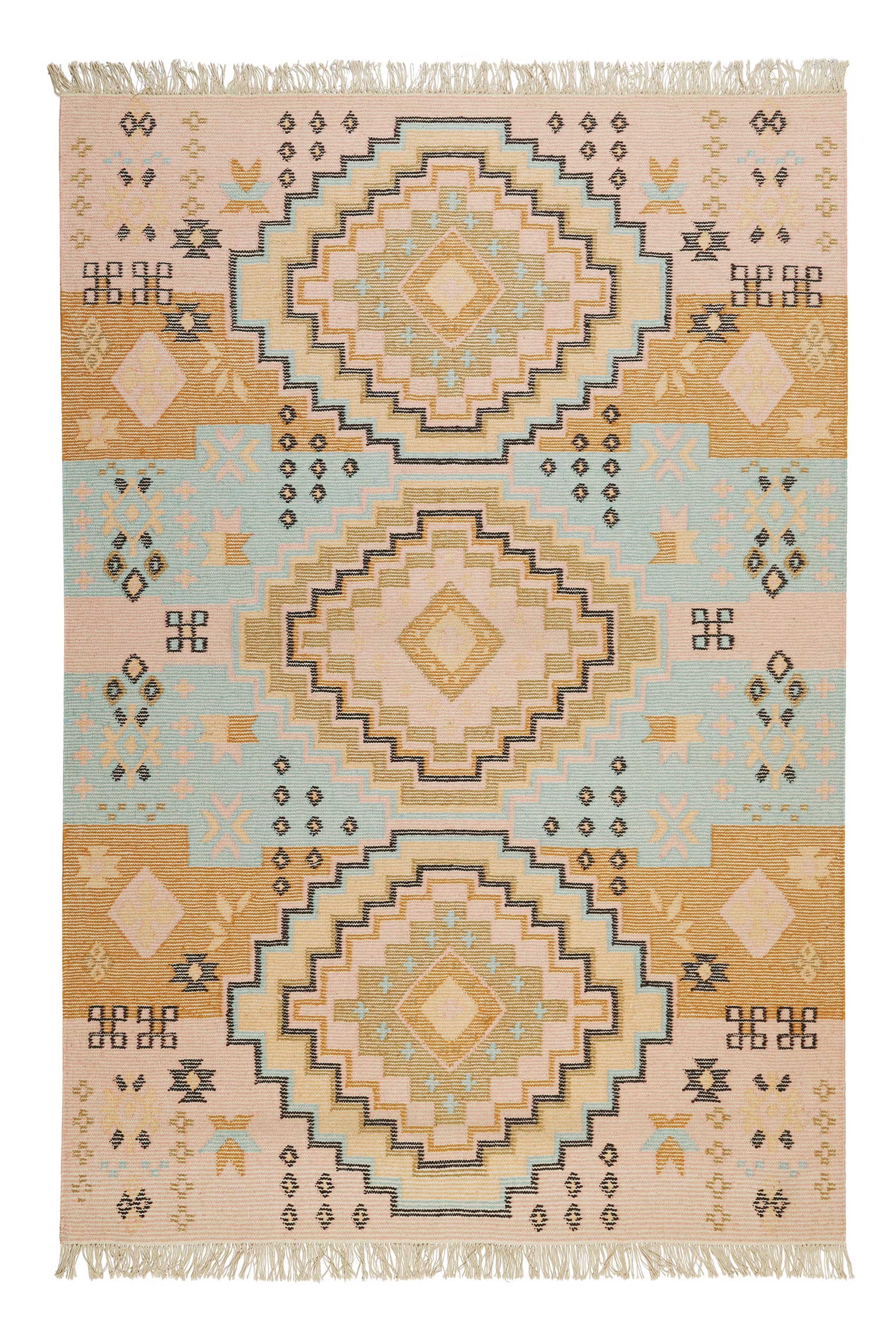 green-looop-by-weconhome-mayenne-kelim-teppich-bunt-wollmix-l-ufer image 1