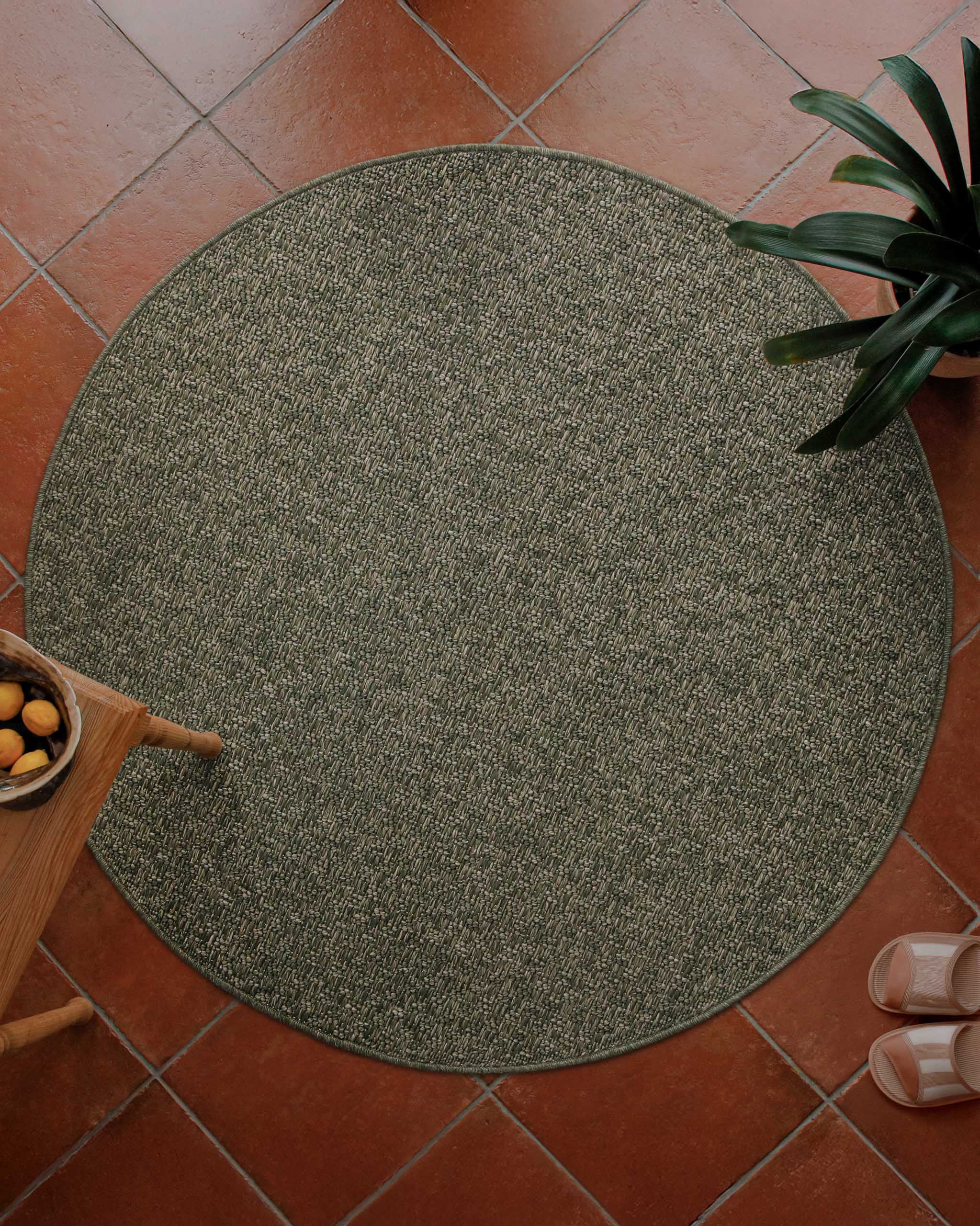 weconhome-miami-south-beach-in-outdoor-teppich-rund-grau-olive image 5