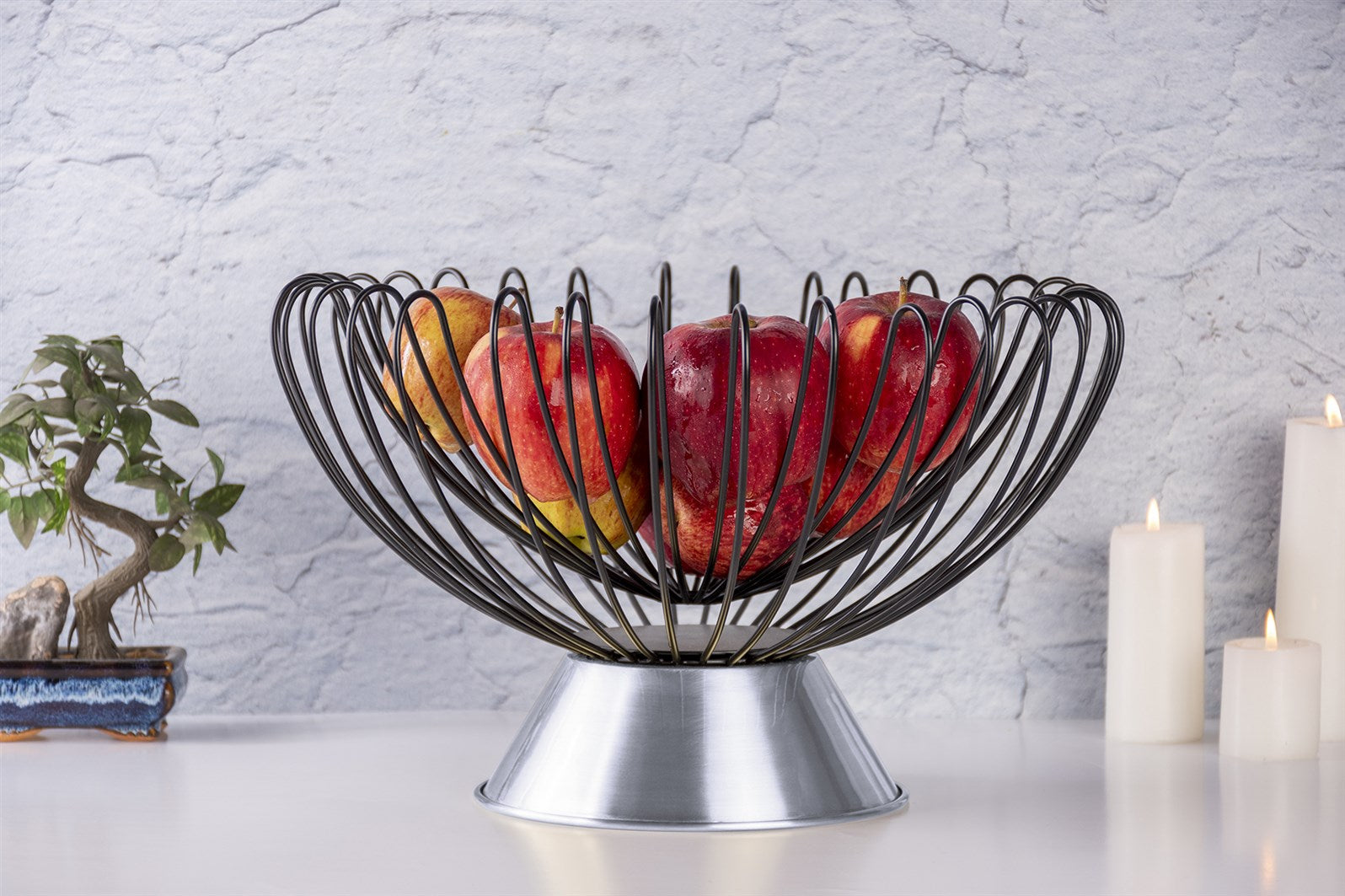 kayoom-dekoschale-malibu-125-stabgitter-design-vielseitig-als-obstkorb-oder-deko image 5