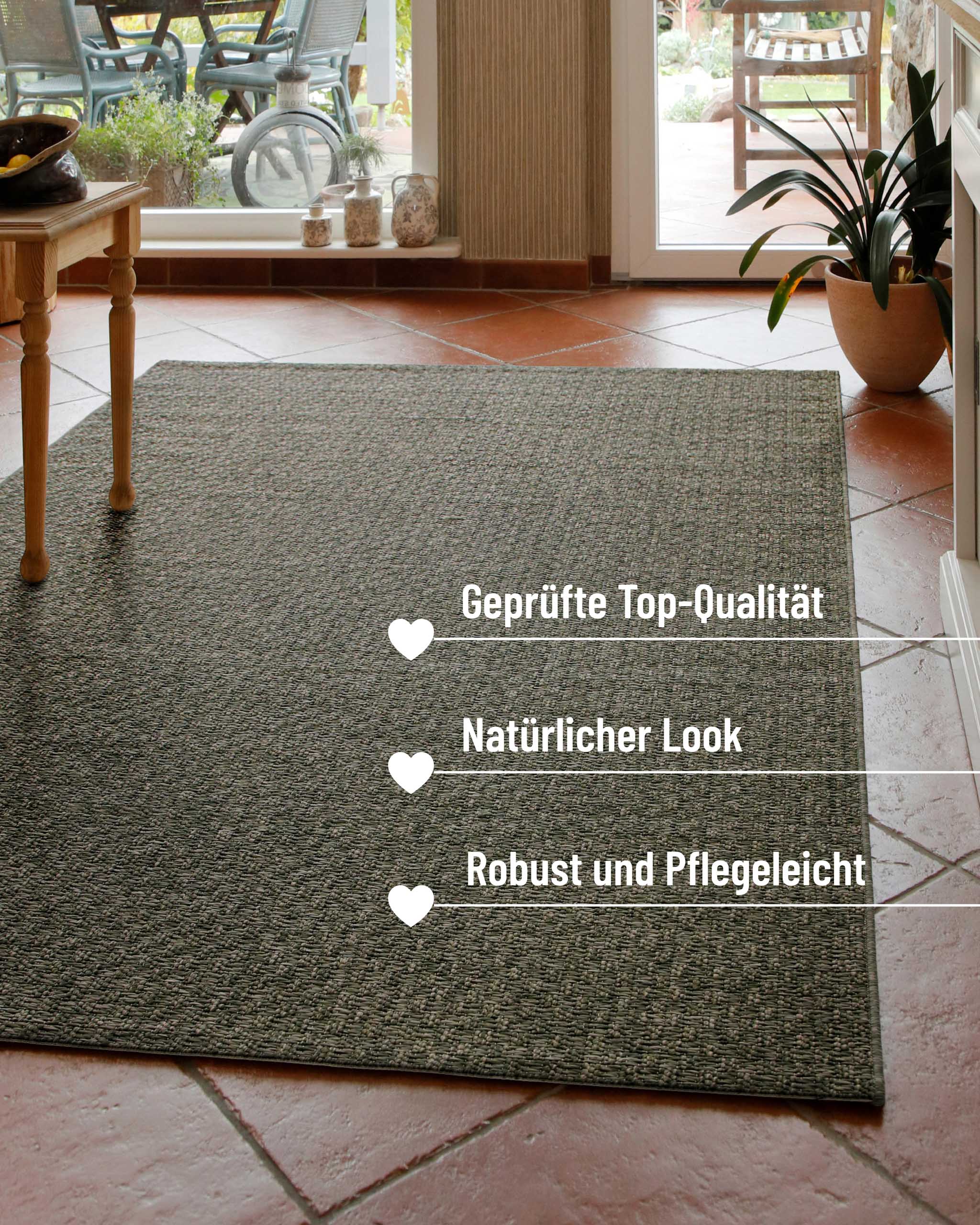 weconhome-miami-south-beach-in-outdoor-teppich-grau-oliv-kariert image 3