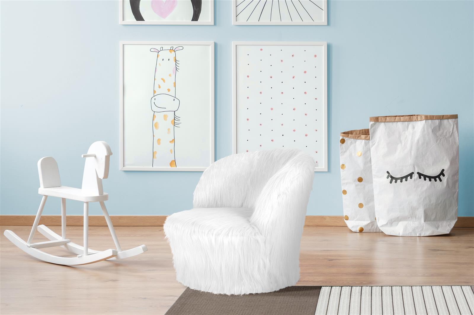 kayoom-kinderstuhl-nanny-225-pl-schsessel-mit-kunstfell-bezug-f-r-kinderzimmer-u image 7