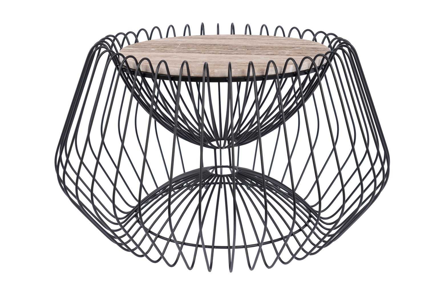 kayoom-beistelltisch-malibu-325-marmor-optik-draht-design-handgefertigt-40x40x50 image 1
