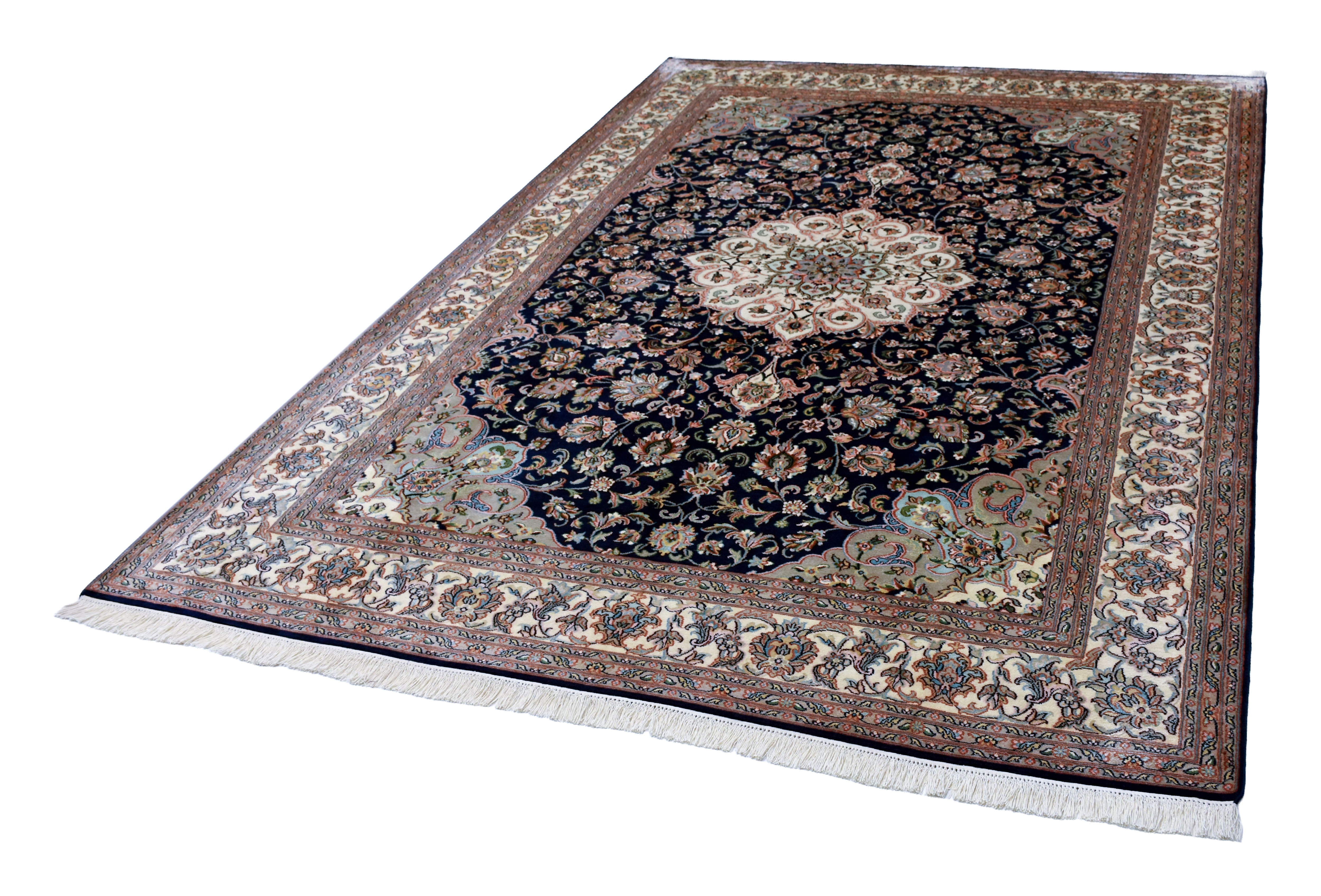 kayoom-kashan-12331-multi-teppich-186x282-cm-handgewebter-orient-design-teppich image 2