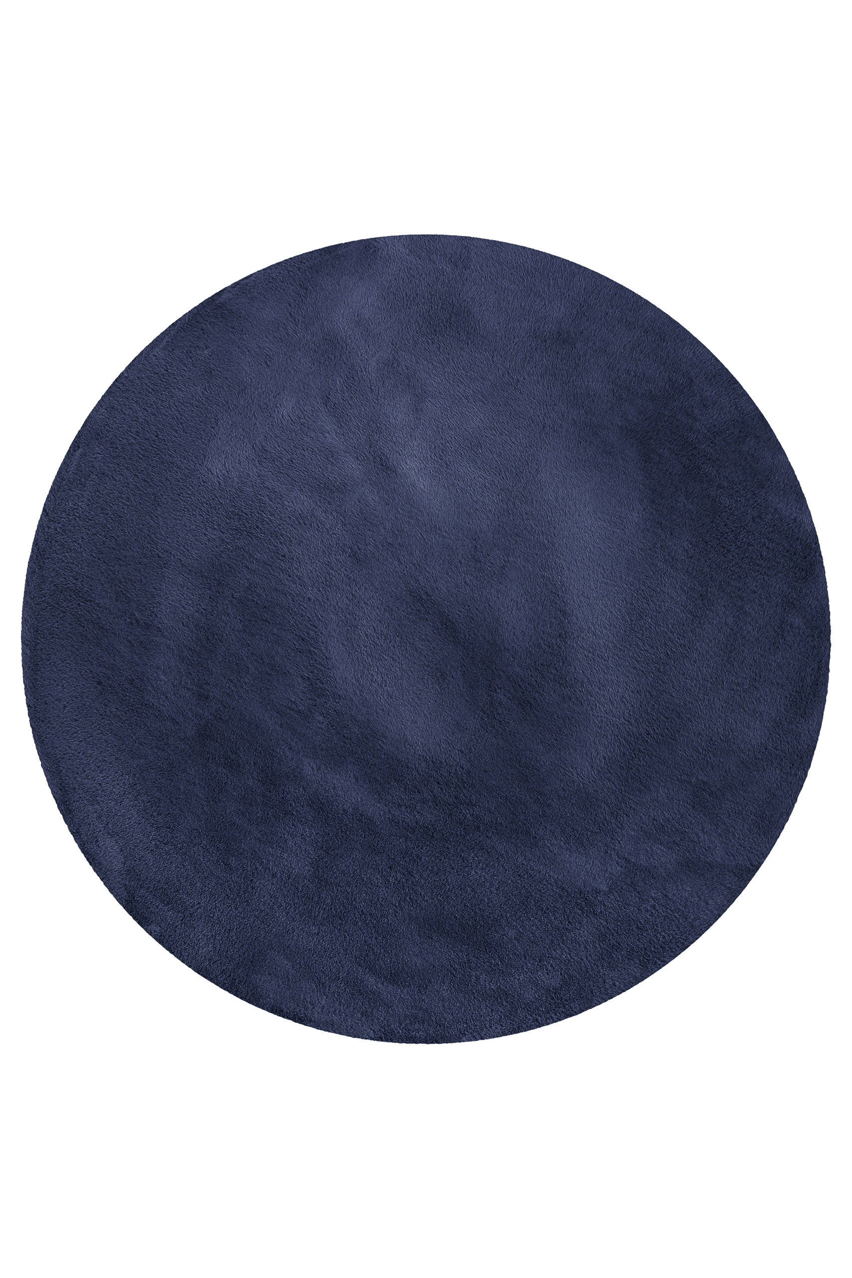 weconhome-basics-kunstfell-teppich-anna-rund-dunkelblau-hochflor image 3